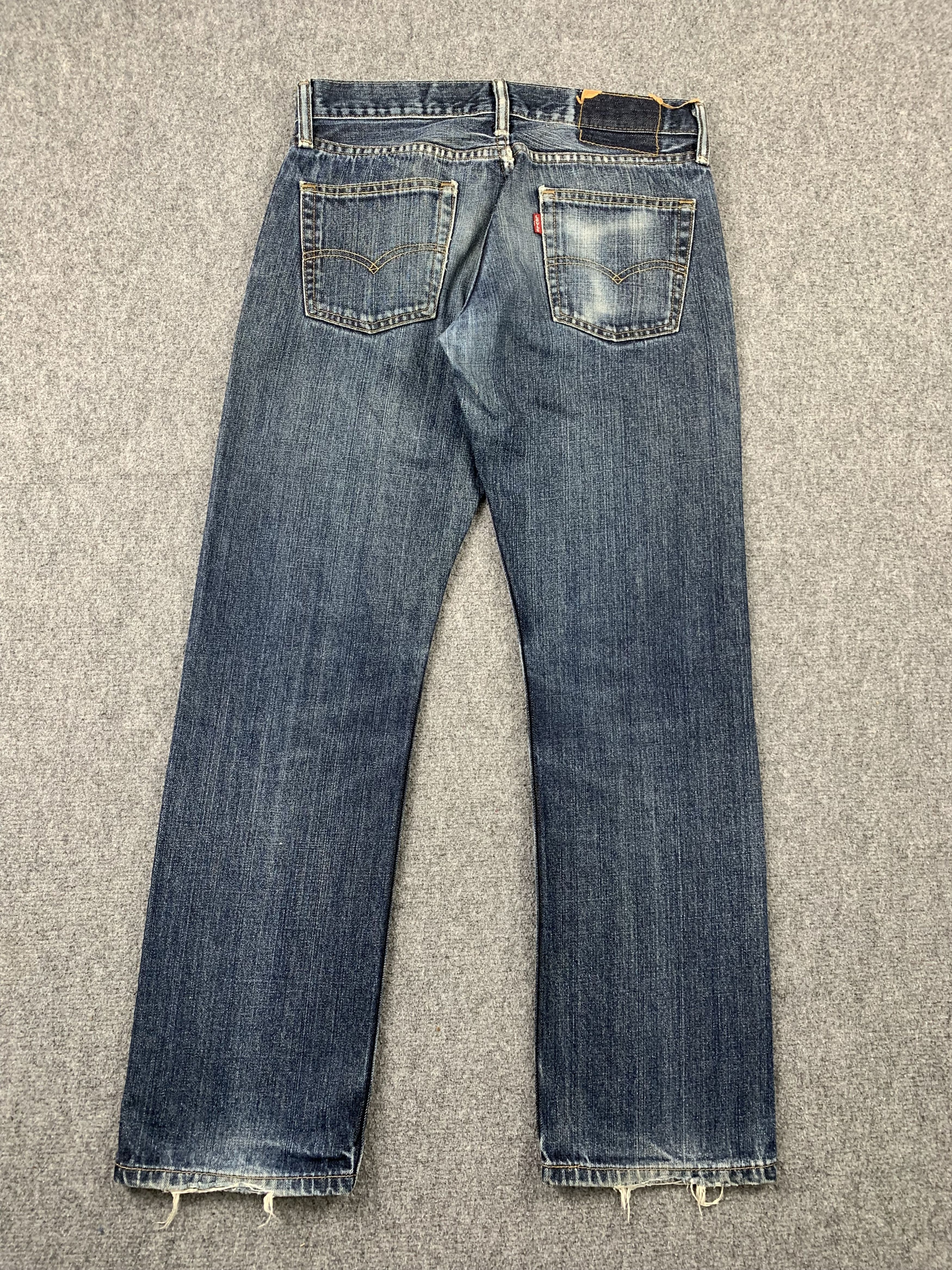 Levi's Vintage Levis 514 Faded Blue Jeans DP1963 Size US 31 - 3 Thumbnail