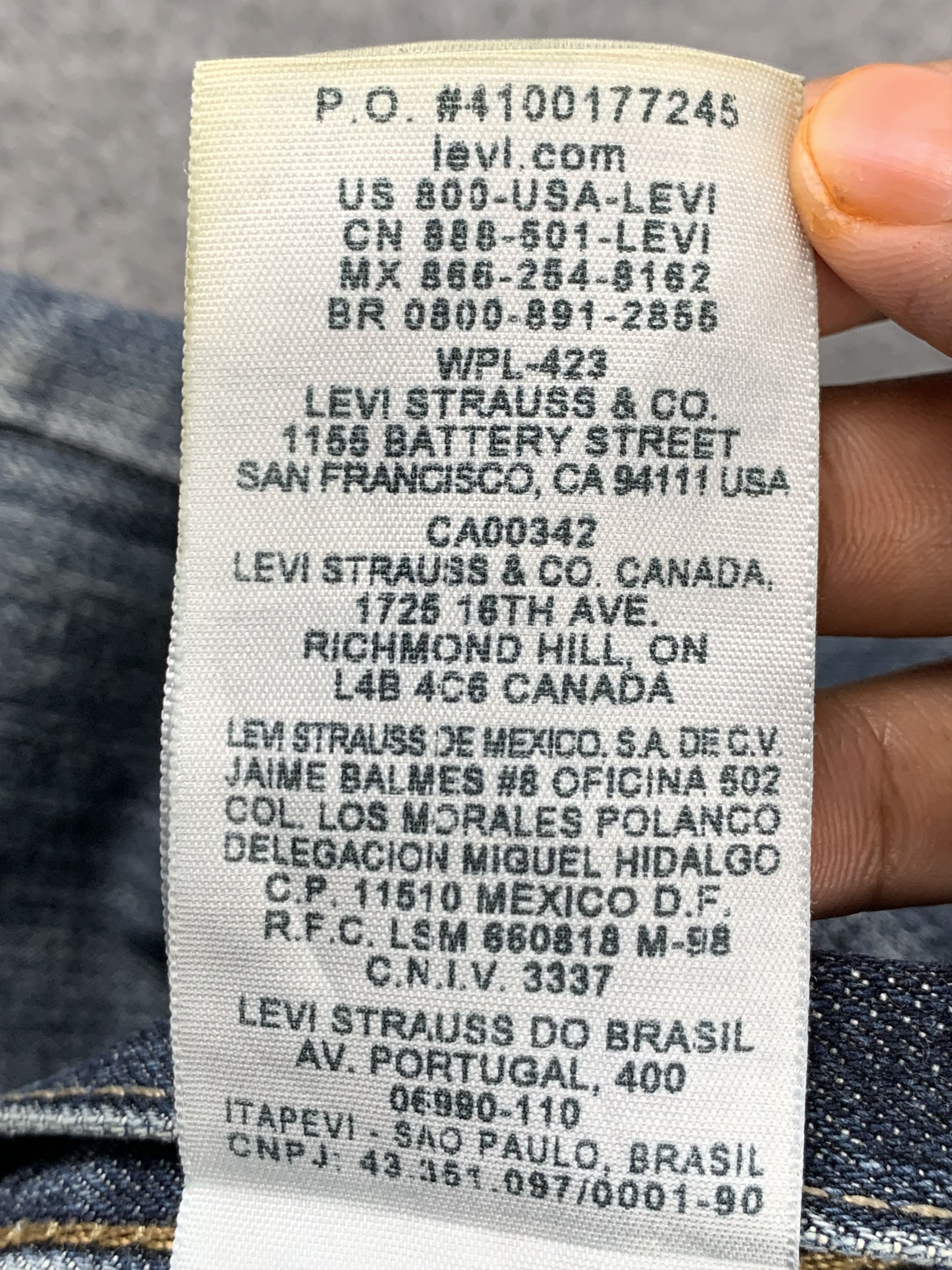 Levi's Vintage Levis 514 Faded Blue Jeans DP1963 Size US 31 - 10 Thumbnail