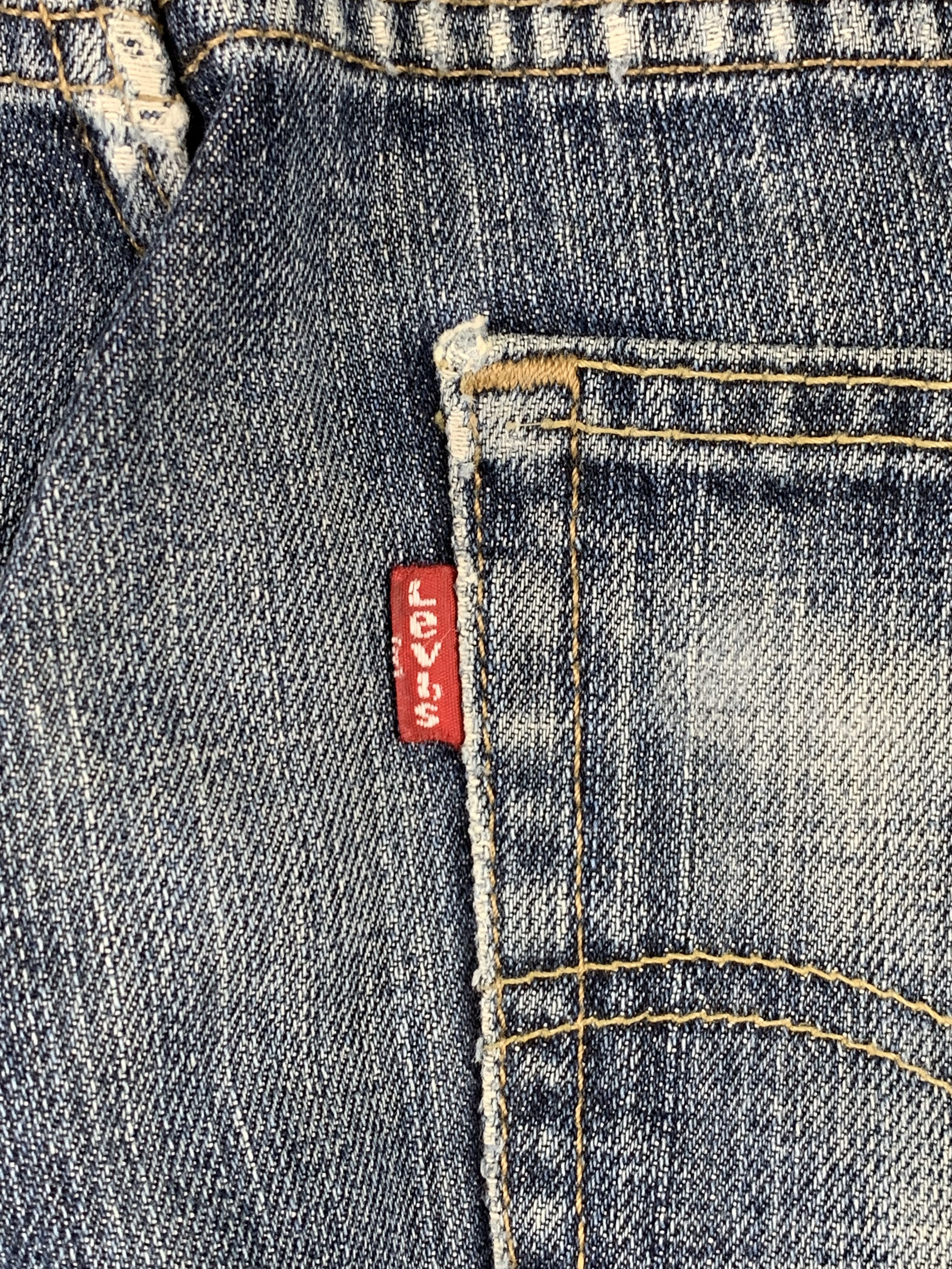 Levi's Vintage Levis 514 Faded Blue Jeans DP1963 Size US 31 - 6 Thumbnail