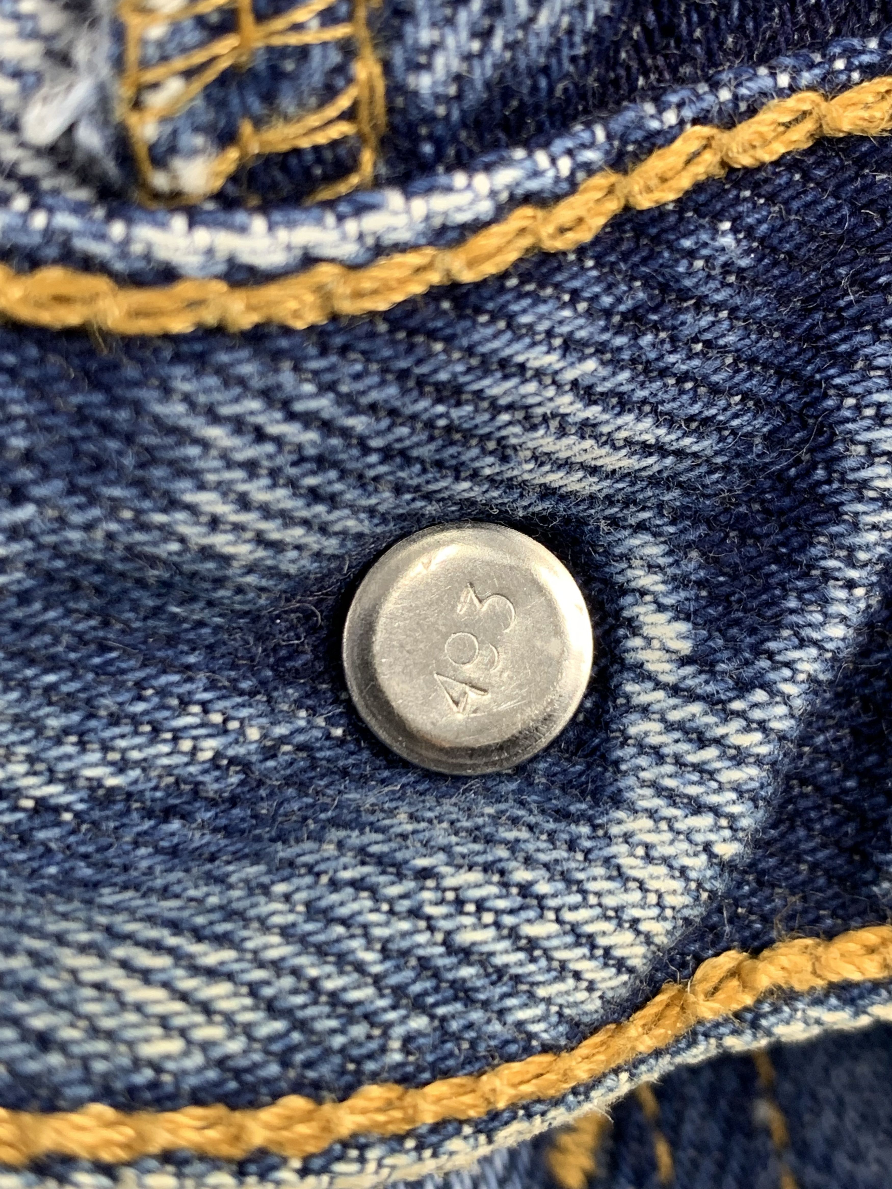 Levi's Vintage 90s Levis 505 Faded Blue Jeans DP1964 Size US 35 - 11 Thumbnail