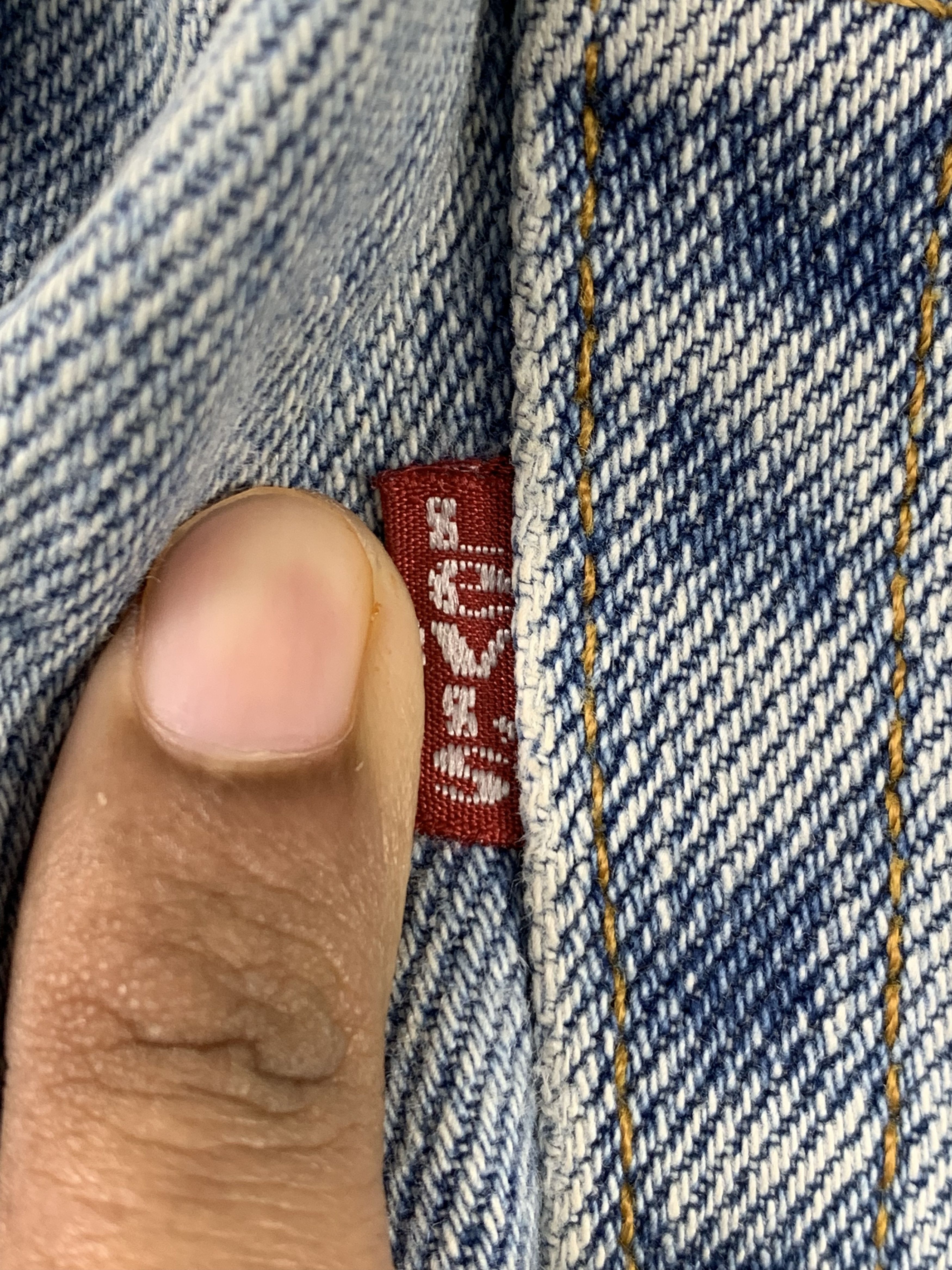 Levi's Vintage 90s Levis 551 Light Wash Jeans DP1965 Size US 26 / EU 42 - 4 Thumbnail