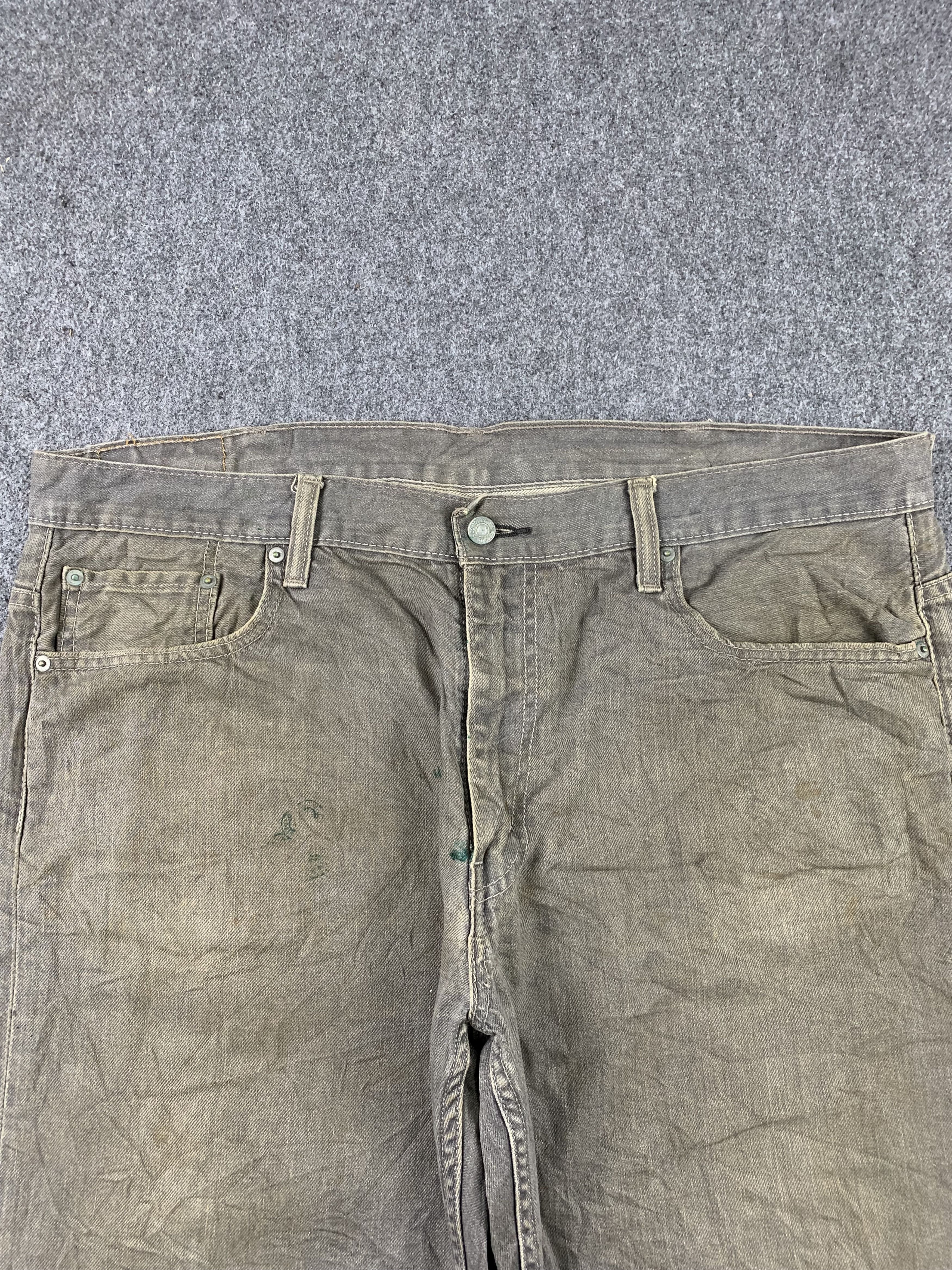 Levi's Vintage Levis 569 Faded Black Jeans DP1967 Size US 41 - 2 Thumbnail