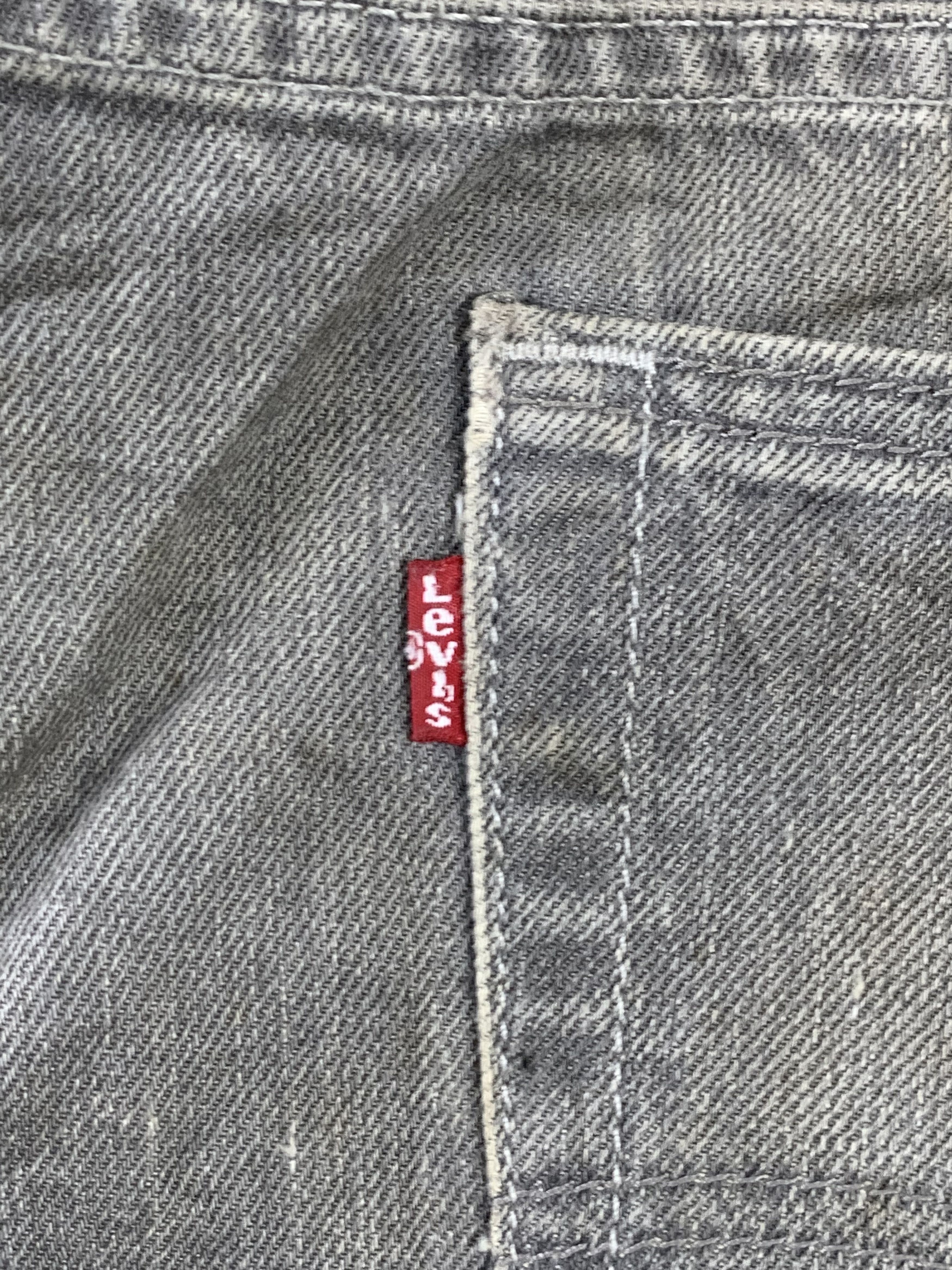 Levi's Vintage Levis 569 Faded Black Jeans DP1967 Size US 41 - 21 Thumbnail