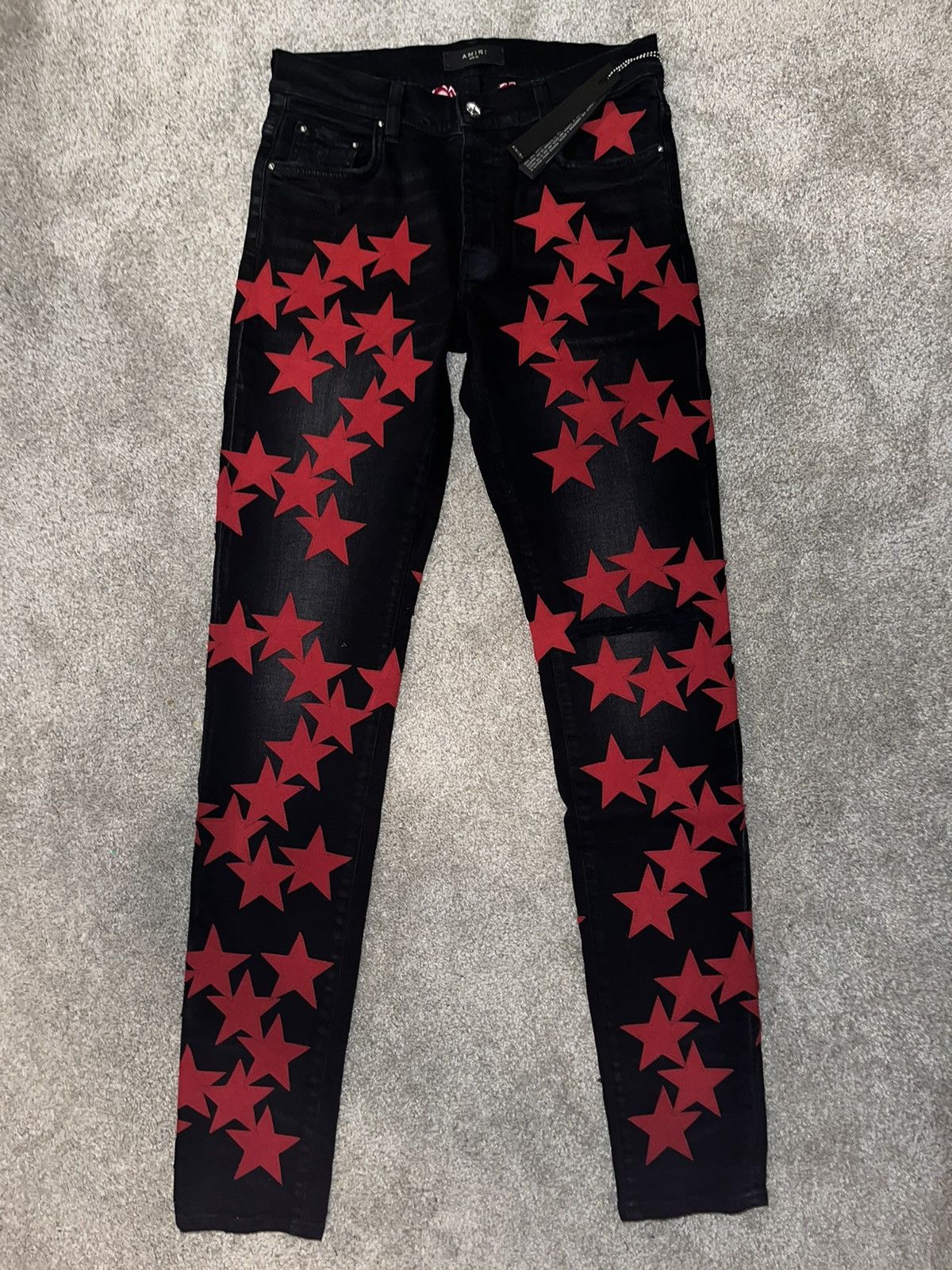 Amiri Chemist Ultra Suede Jeans