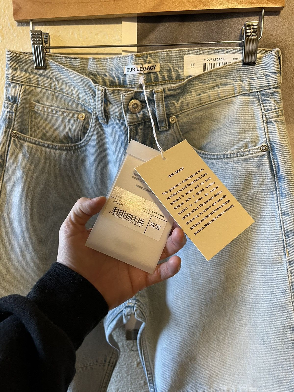 Our Legacy BNWT Extended Third Cut Superlight Jeans 28 Size US 28 / EU 44 - 4 Thumbnail