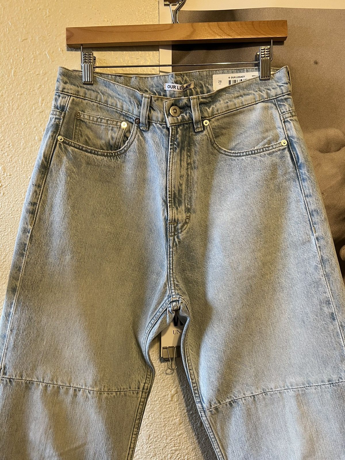 Our Legacy BNWT Extended Third Cut Superlight Jeans 28 Size US 28 / EU 44 - 2 Thumbnail