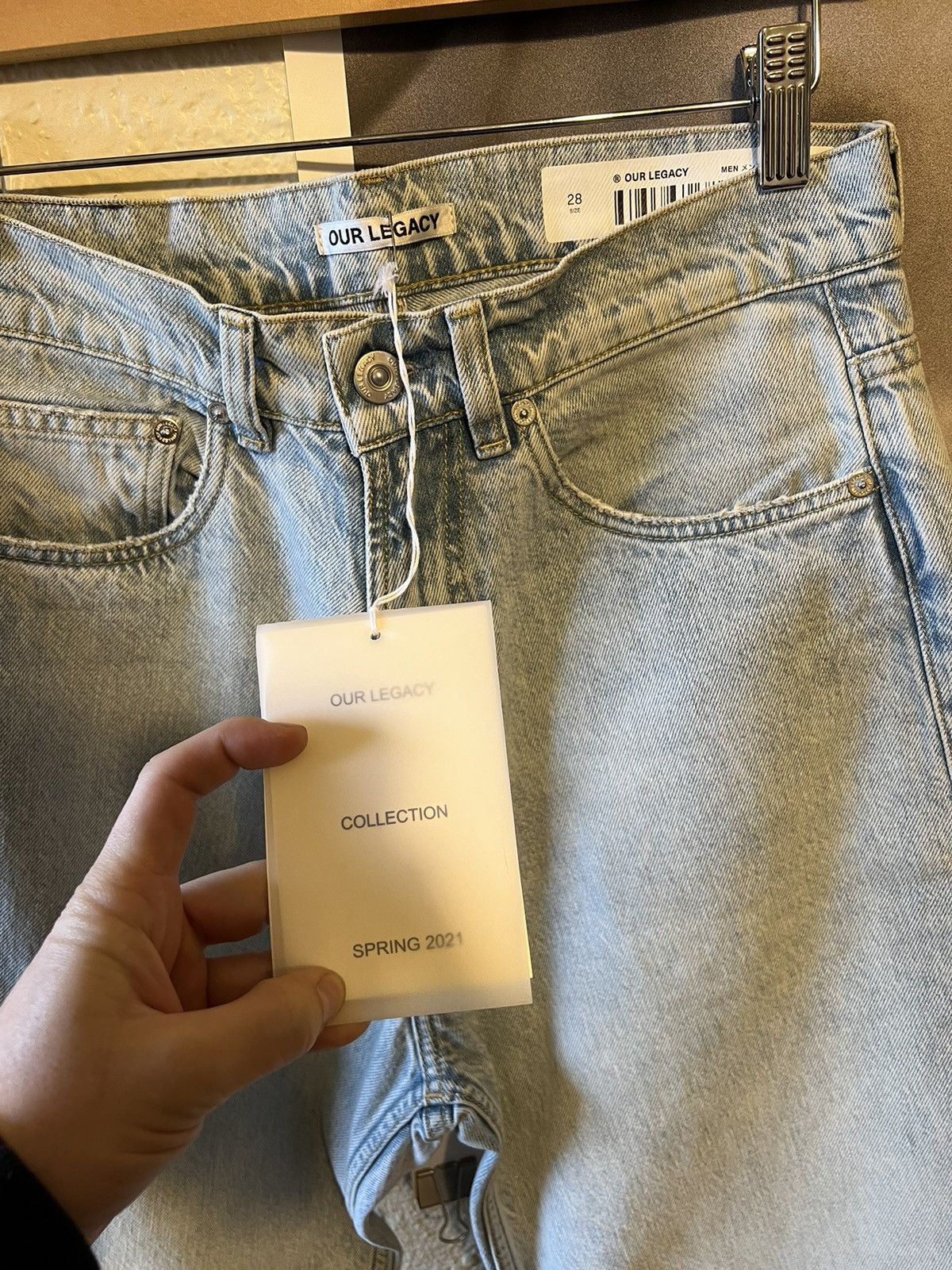 Our Legacy BNWT Extended Third Cut Superlight Jeans 28 Size US 28 / EU 44 - 3 Thumbnail