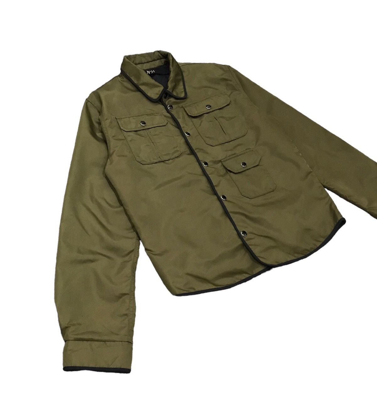 No. 21 No.21 nylon jacket 3 pocket front button snap Size US S / EU 44-46 / 1 - 3 Thumbnail