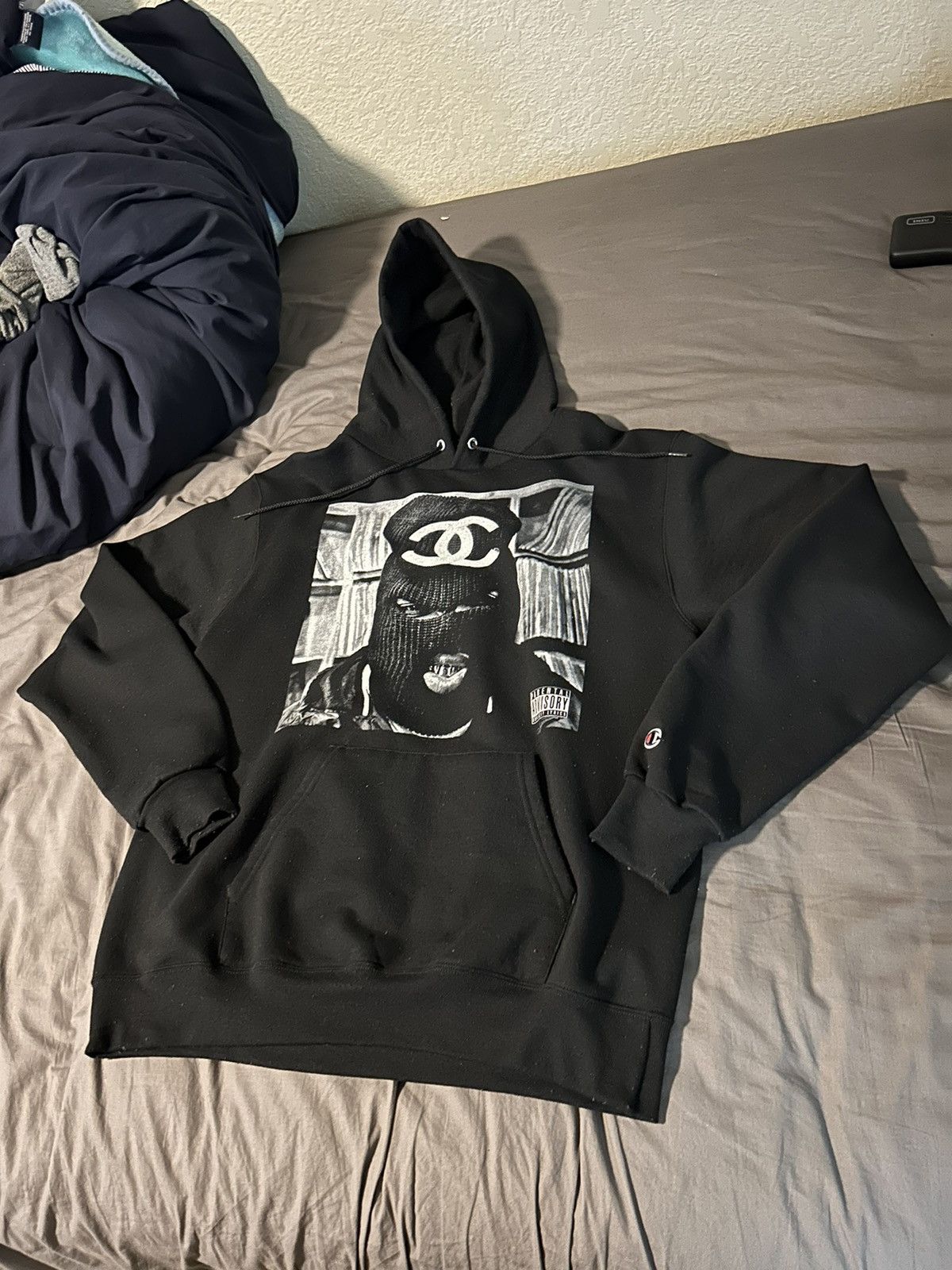 Champion chanel hoodie hotsell