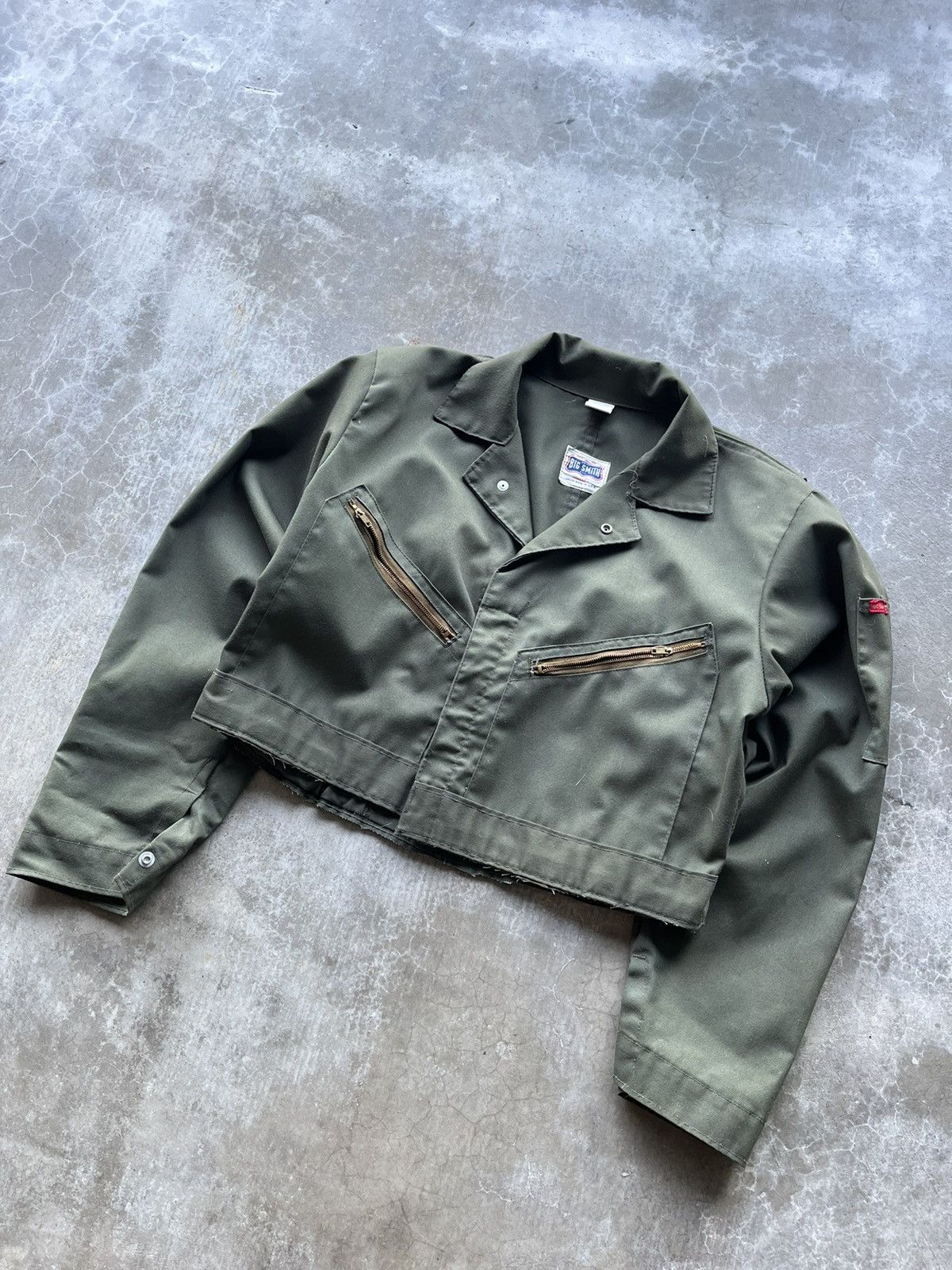 Vintage Vintage Cropped Work Jacket Detroit Size US S / EU 44-46 / 1 - 3 Thumbnail