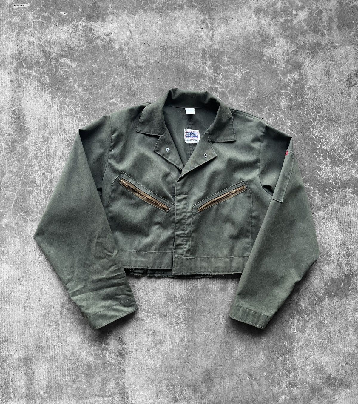 Vintage Vintage Cropped Work Jacket Detroit Size US S / EU 44-46 / 1 - 1 Thumbnail