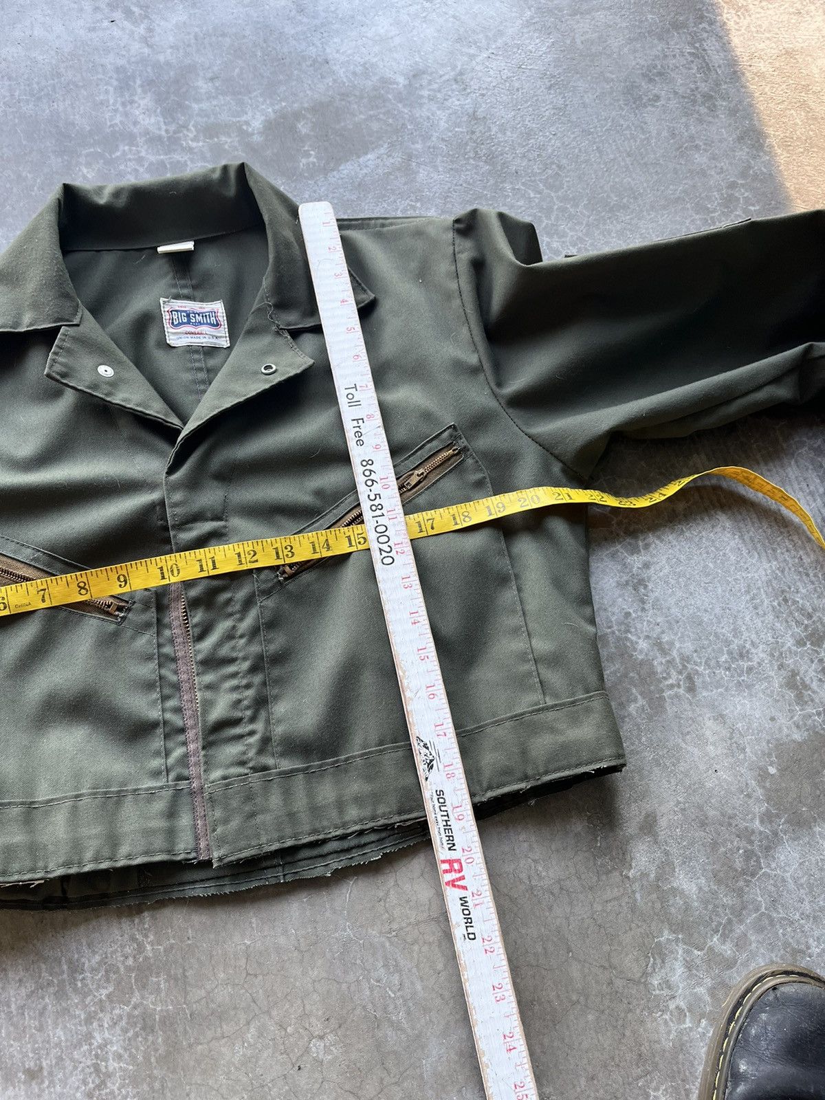 Vintage Vintage Cropped Work Jacket Detroit Size US S / EU 44-46 / 1 - 8 Thumbnail