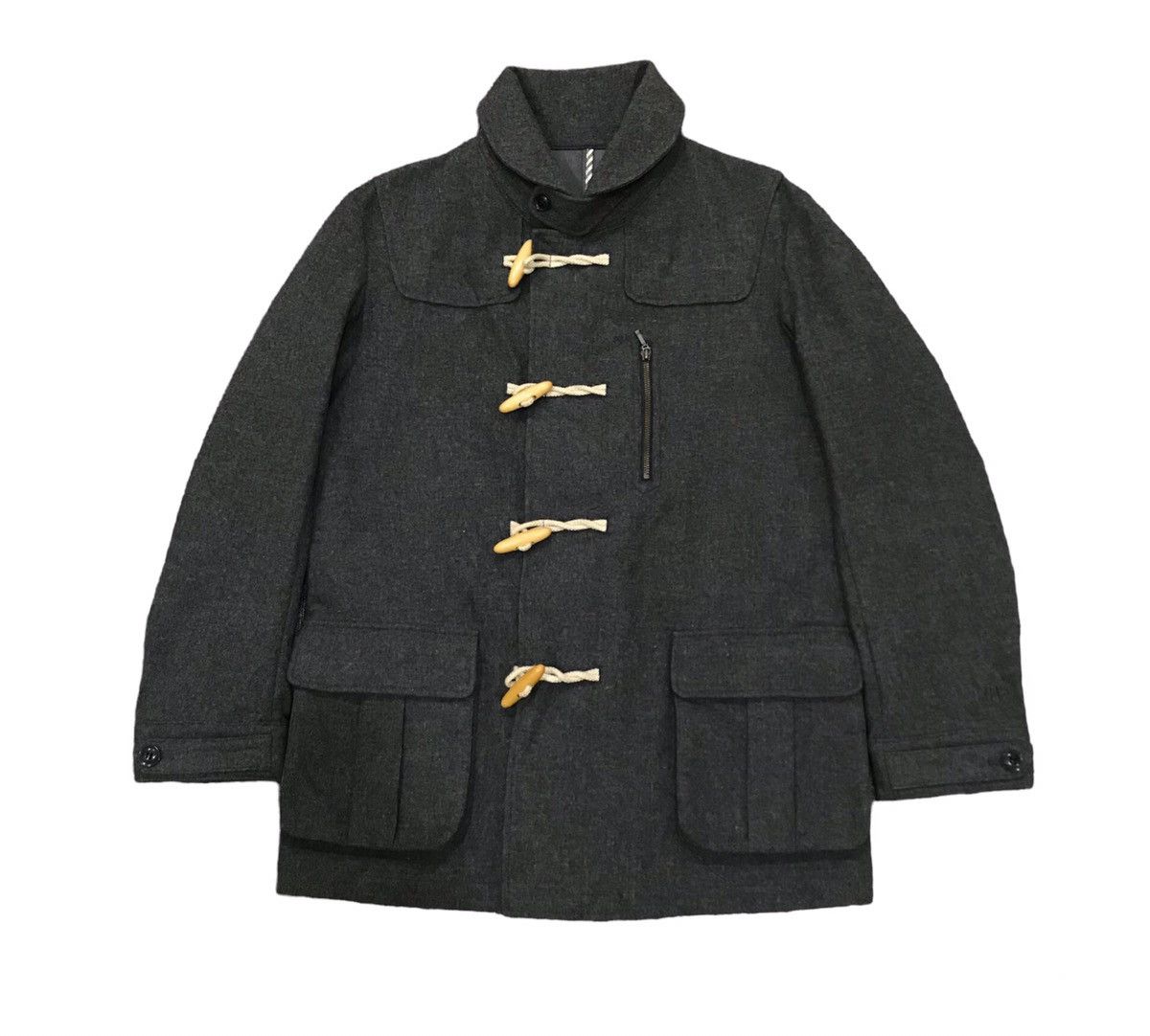 Helly Hansen RARE Helly Hansen limited SAMPLE wool light dufflecoat Size US L / EU 52-54 / 3 - 2 Thumbnail