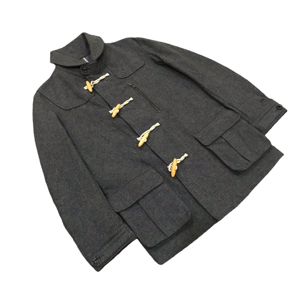 Helly Hansen RARE Helly Hansen limited SAMPLE wool light dufflecoat Size US L / EU 52-54 / 3 - 3 Thumbnail