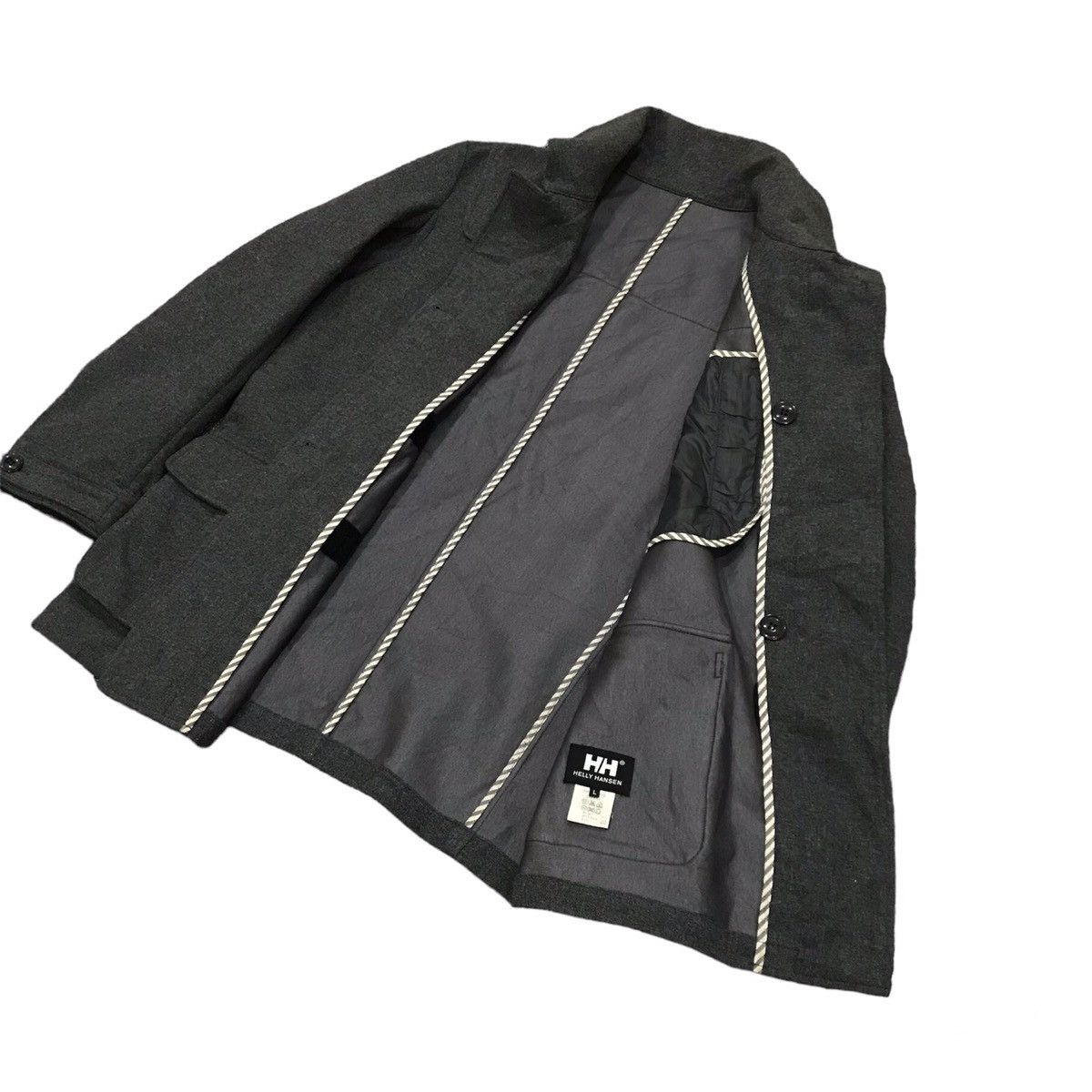 Helly Hansen RARE Helly Hansen limited SAMPLE wool light dufflecoat Size US L / EU 52-54 / 3 - 5 Thumbnail