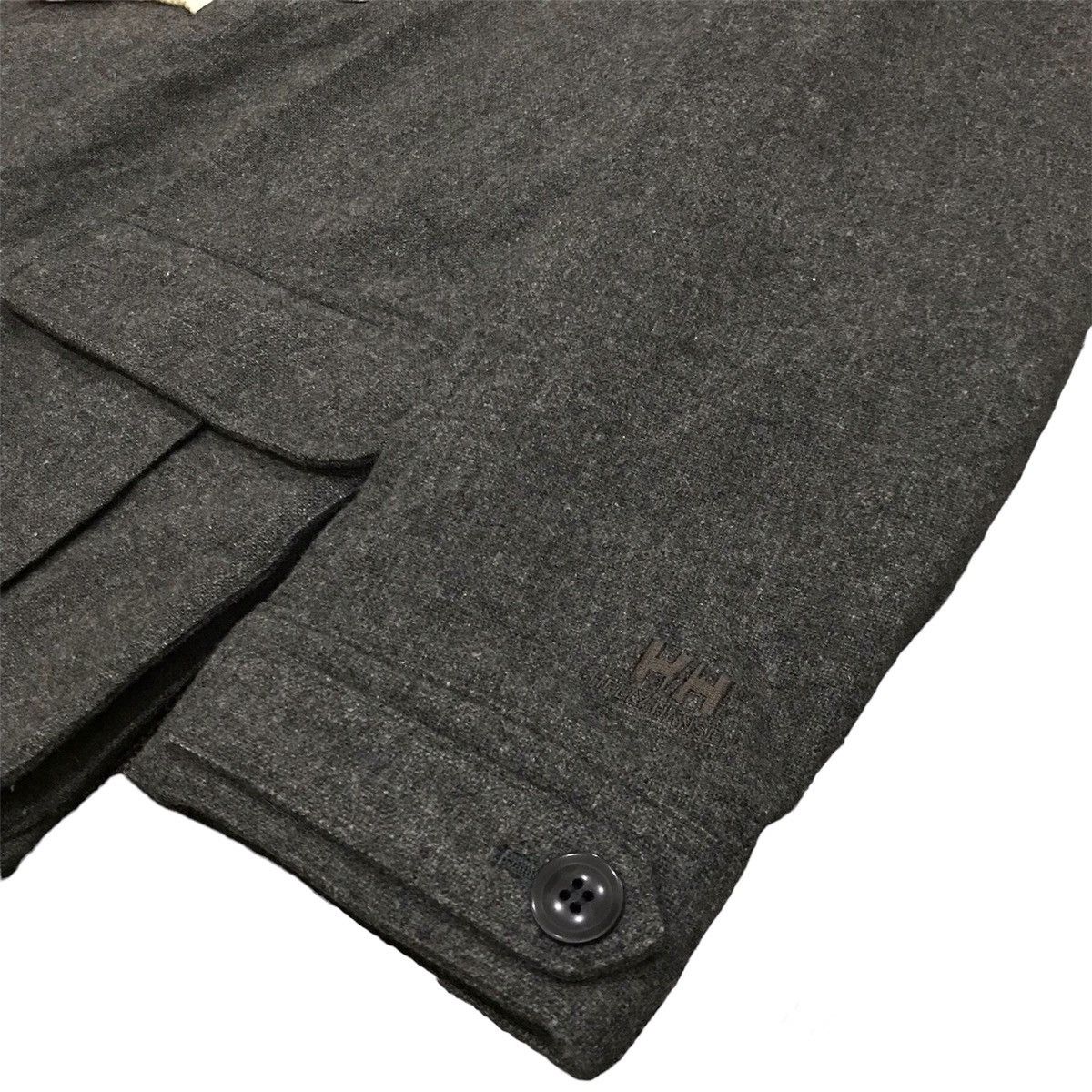 Helly Hansen RARE Helly Hansen limited SAMPLE wool light dufflecoat Size US L / EU 52-54 / 3 - 4 Thumbnail