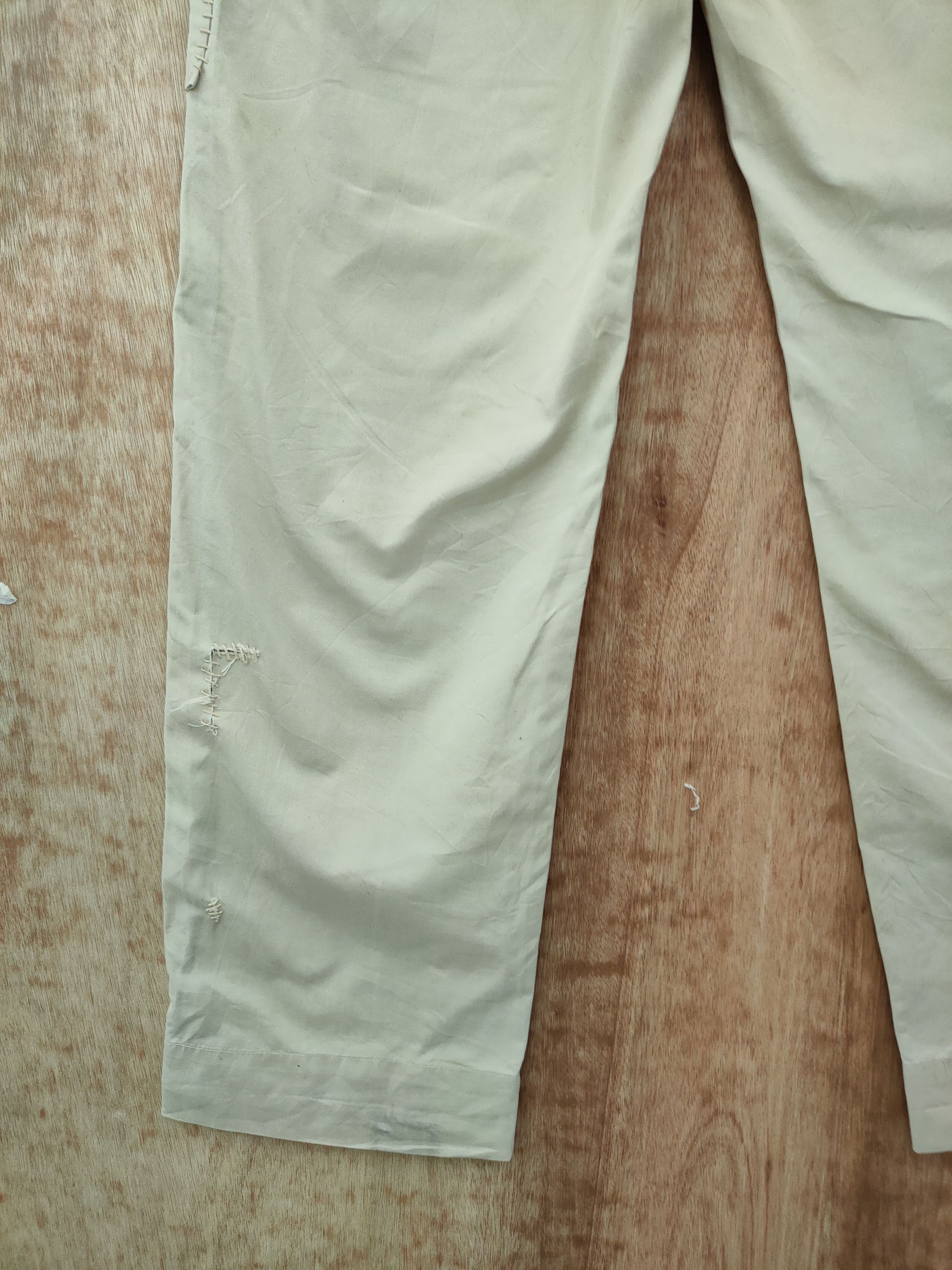Japanese Brand DL Acbrico japan casual Patchwork stitch cargo pants #46-022 Size US 32 / EU 48 - 8 Thumbnail