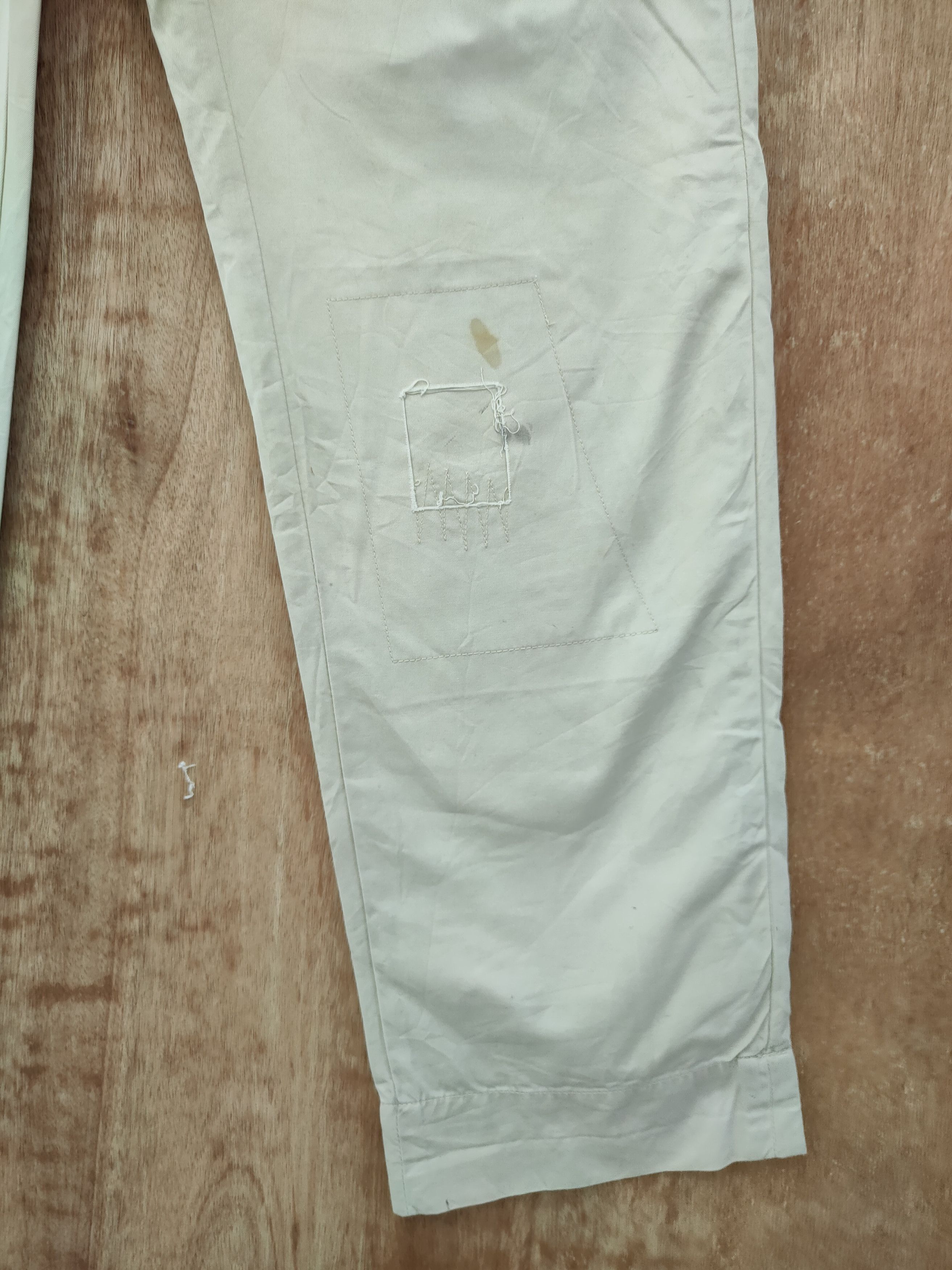 Japanese Brand DL Acbrico japan casual Patchwork stitch cargo pants #46-022 Size US 32 / EU 48 - 2 Thumbnail