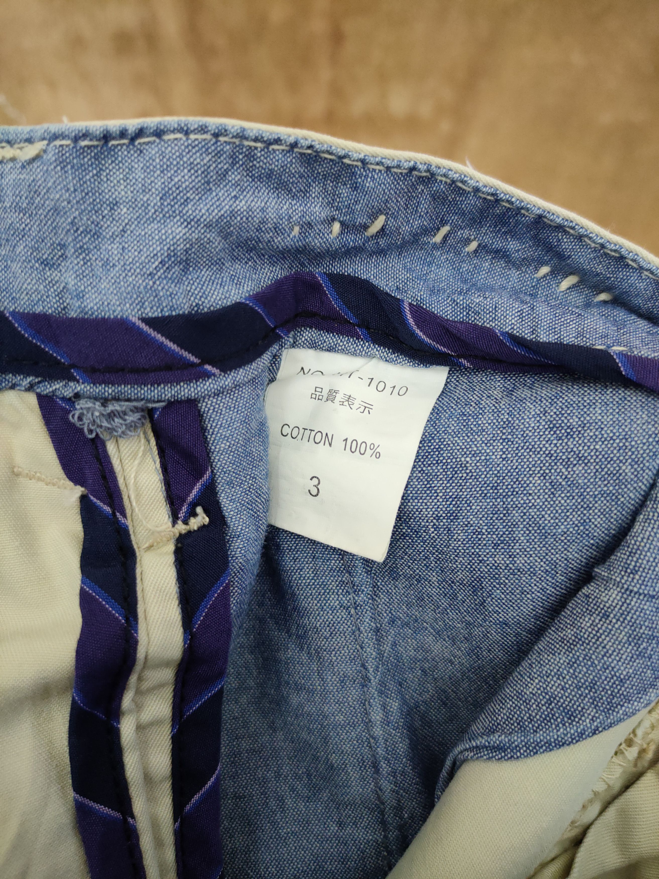 Japanese Brand DL Acbrico japan casual Patchwork stitch cargo pants #46-022 Size US 32 / EU 48 - 12 Thumbnail