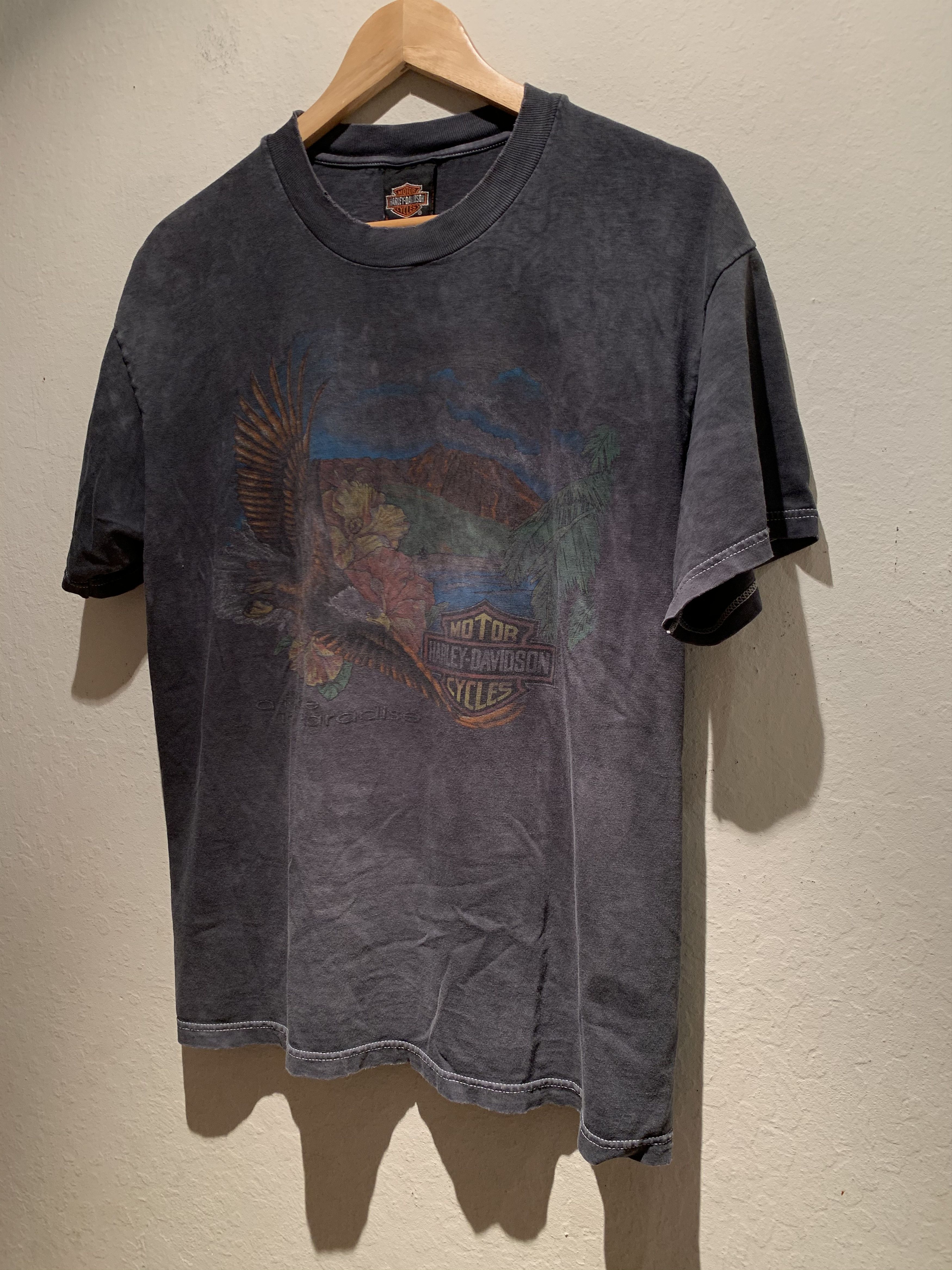 Harley Davidson × Vintage *RARE* Vintage Harley Davidson Waipahu Hawaii T-Shirt - L Size US L / EU 52-54 / 3 - 1 Thumbnail
