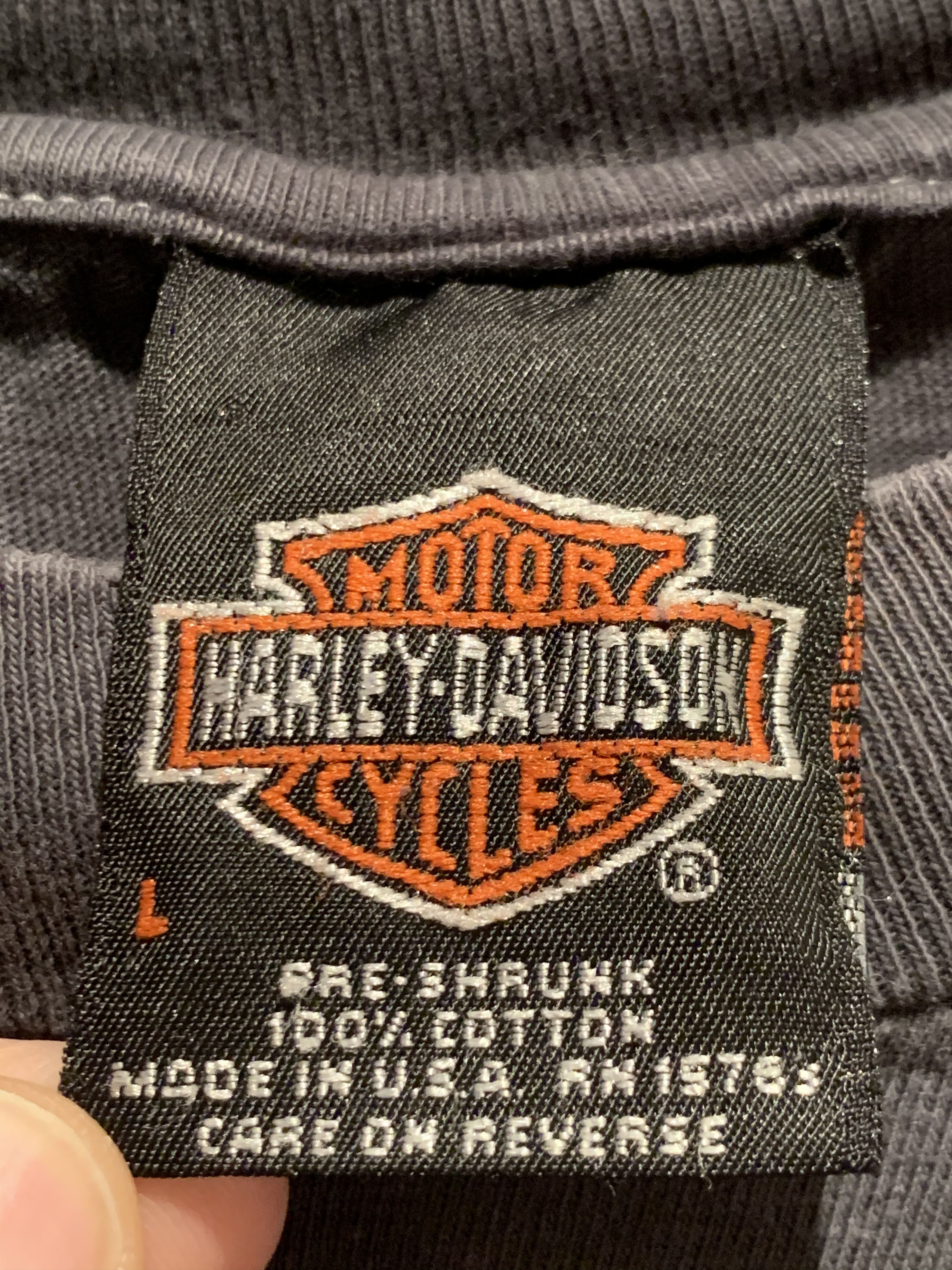 Harley Davidson × Vintage *RARE* Vintage Harley Davidson Waipahu Hawaii T-Shirt - L Size US L / EU 52-54 / 3 - 6 Thumbnail