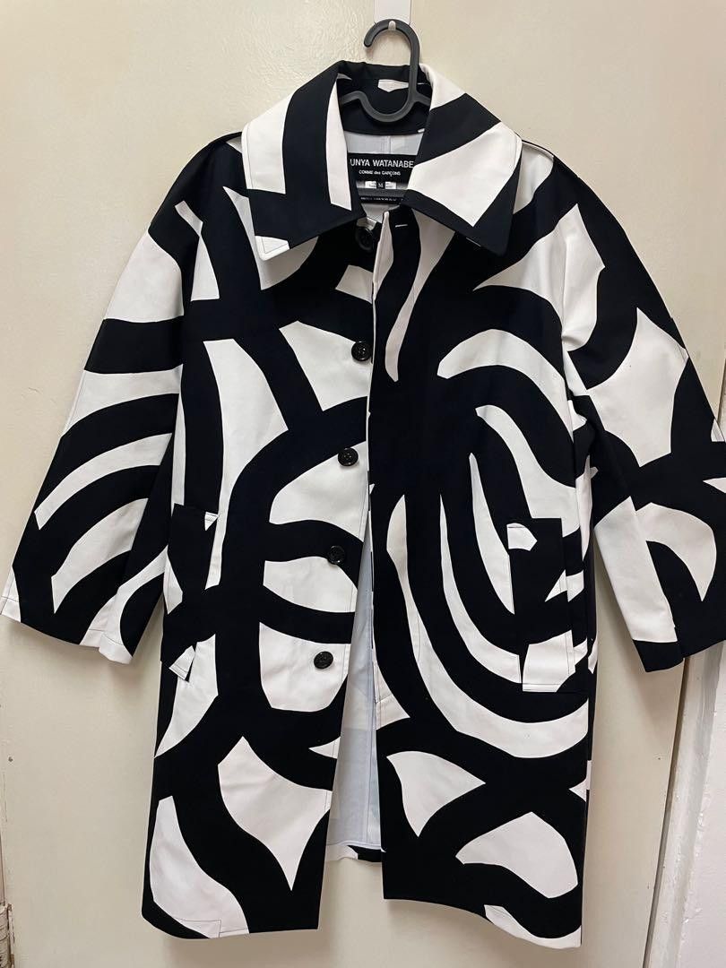 Junya Watanabe Junya Watanabe Comme des garçons x Marimekko Overcoat ...