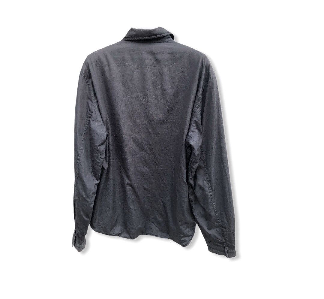Armani Exchange Armani Exchange Black Button Jacket Size US L / EU 52-54 / 3 - 3 Thumbnail