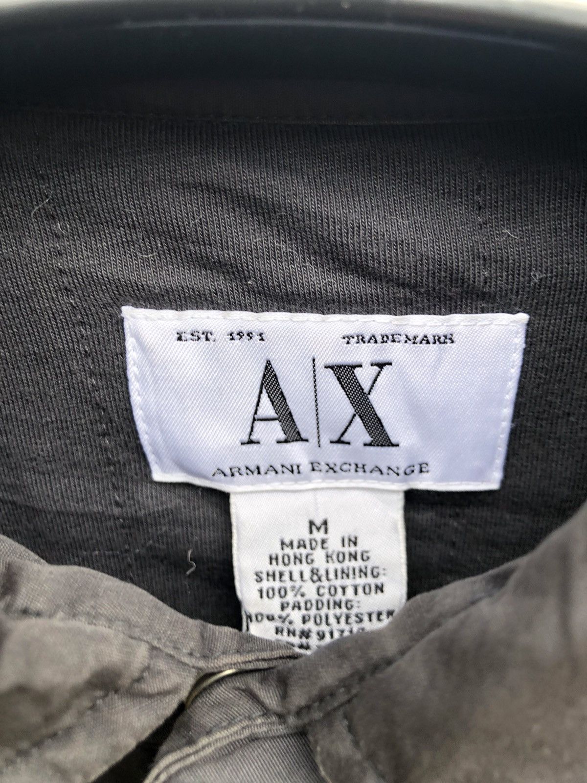 Armani Exchange Armani Exchange Black Button Jacket Size US L / EU 52-54 / 3 - 4 Thumbnail