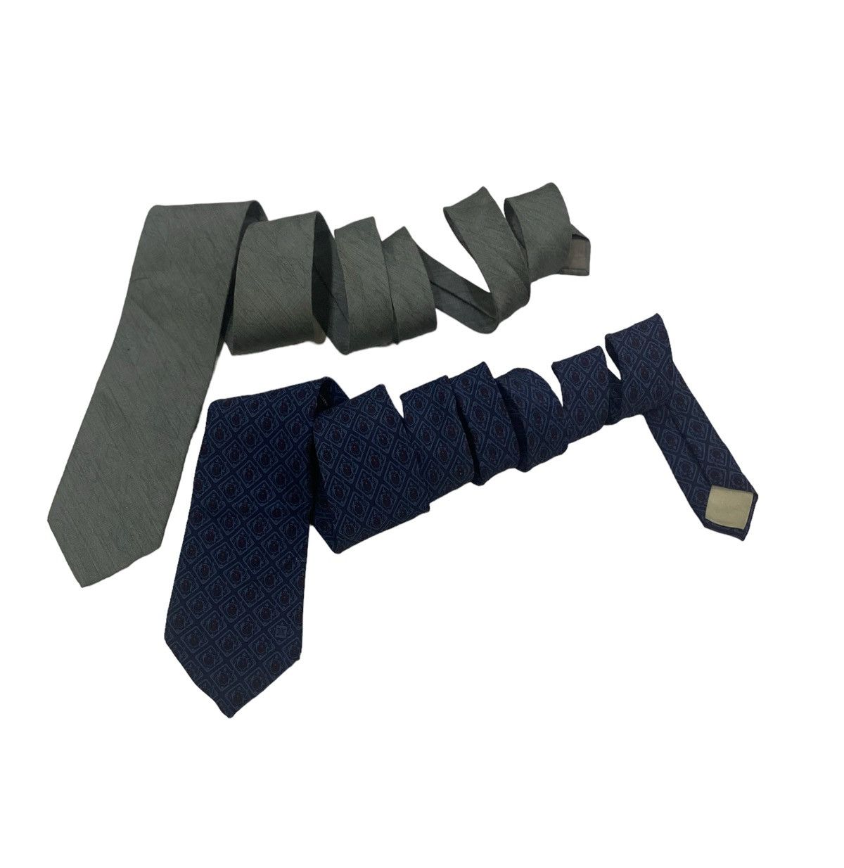 Two ties Celine and Issey Miyake combo