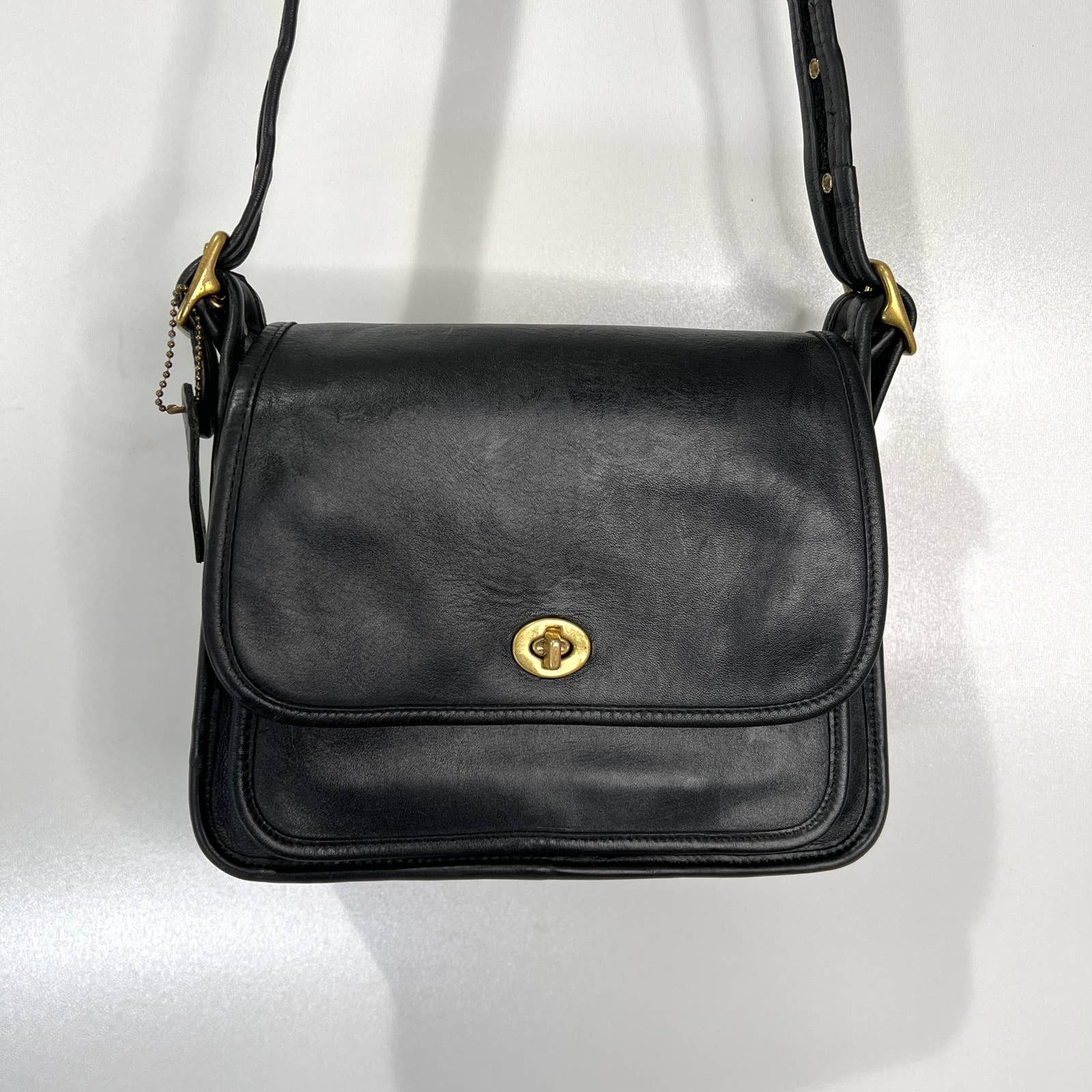 Vintage Vintage Coach Rambler Bag #9061 Black Leather Crossbody | Grailed