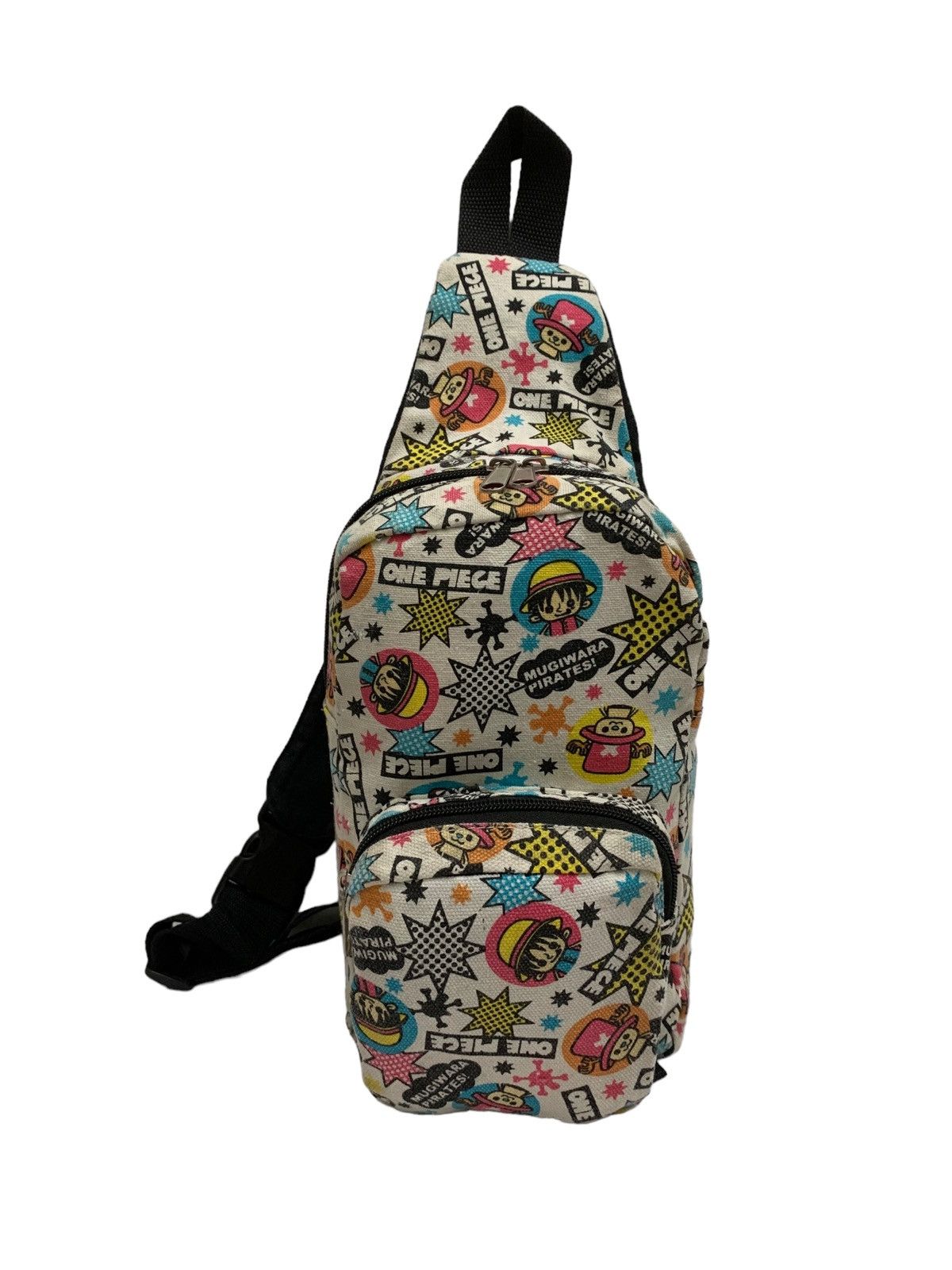 Beauty Beast × Cartoon Network × Japanese Brand 🇯🇵 Vintage One Piece Manga Anime BodyBag Size ONE SIZE - 3 Thumbnail