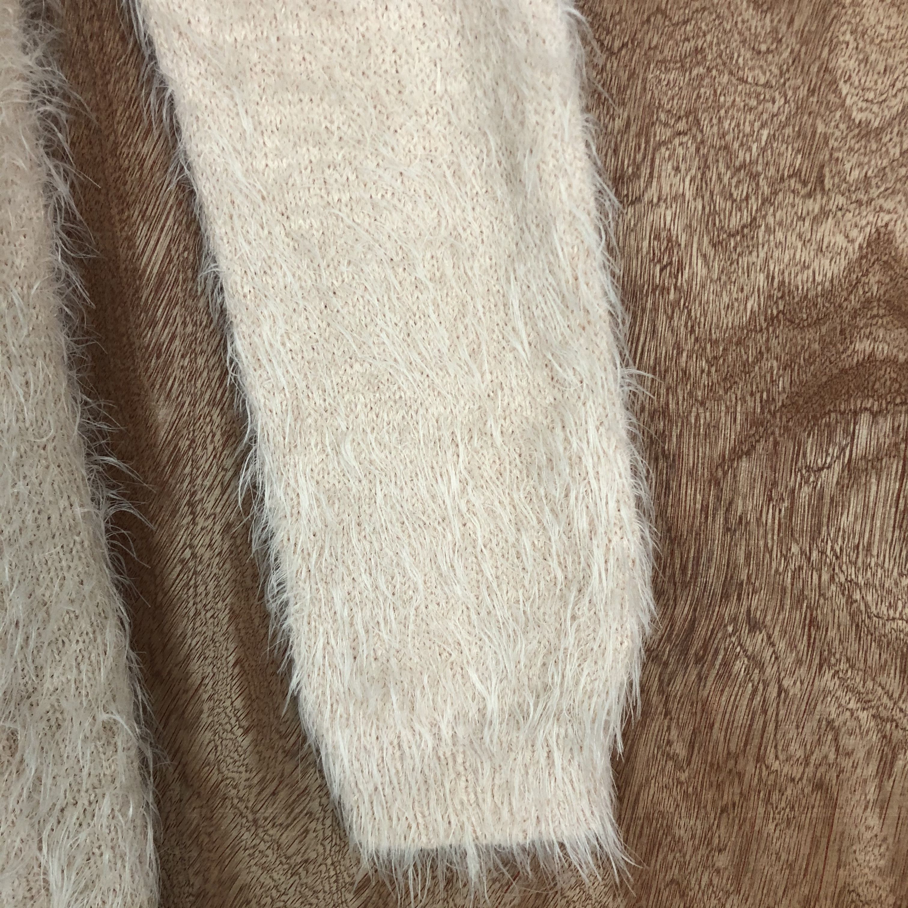 Homespun Knitwear DLL Khalita japan Pink MOhair fur Shag SHaggy KNitwear #c526 Size L / US 10 / IT 46 - 5 Thumbnail