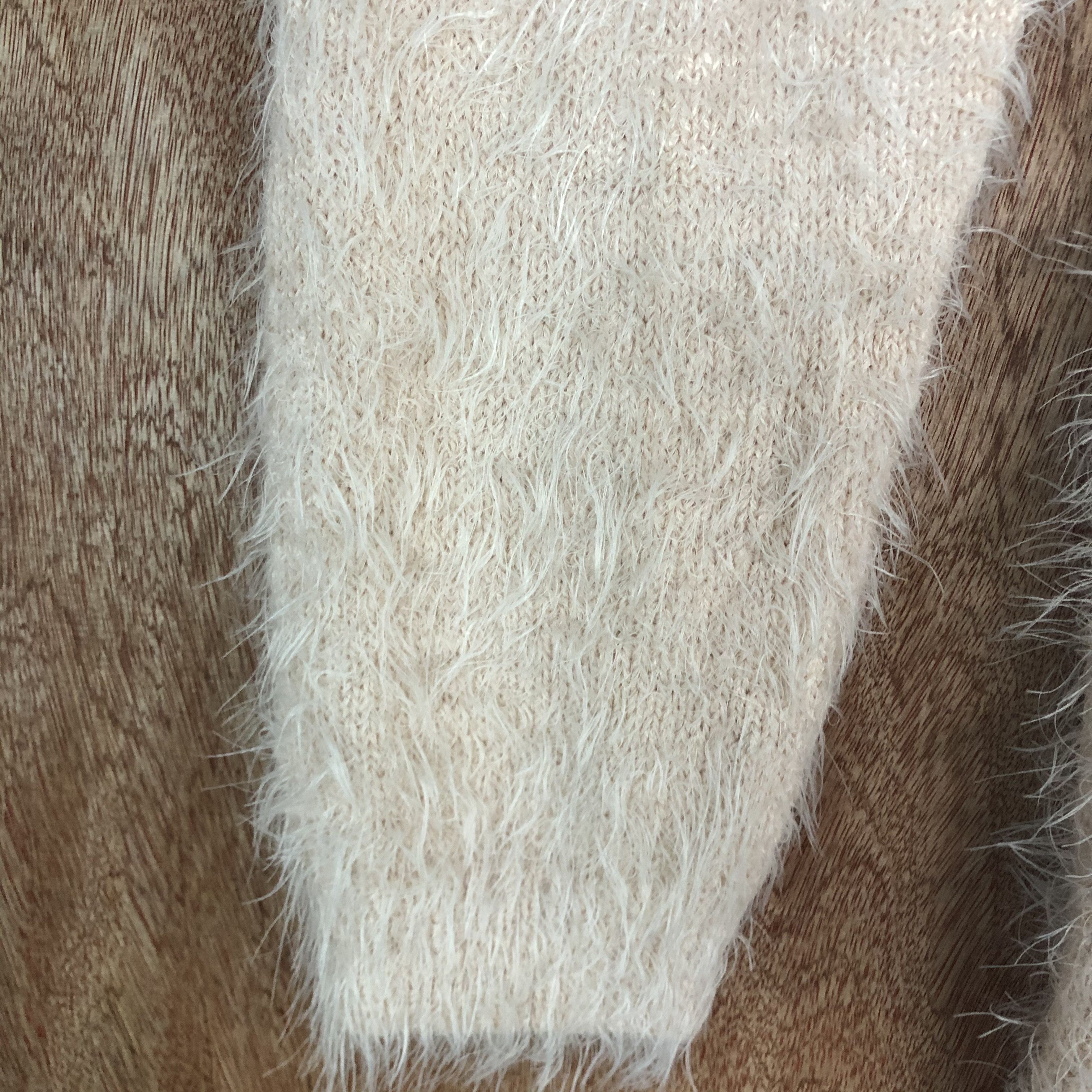 Homespun Knitwear DLL Khalita japan Pink MOhair fur Shag SHaggy KNitwear #c526 Size L / US 10 / IT 46 - 6 Thumbnail