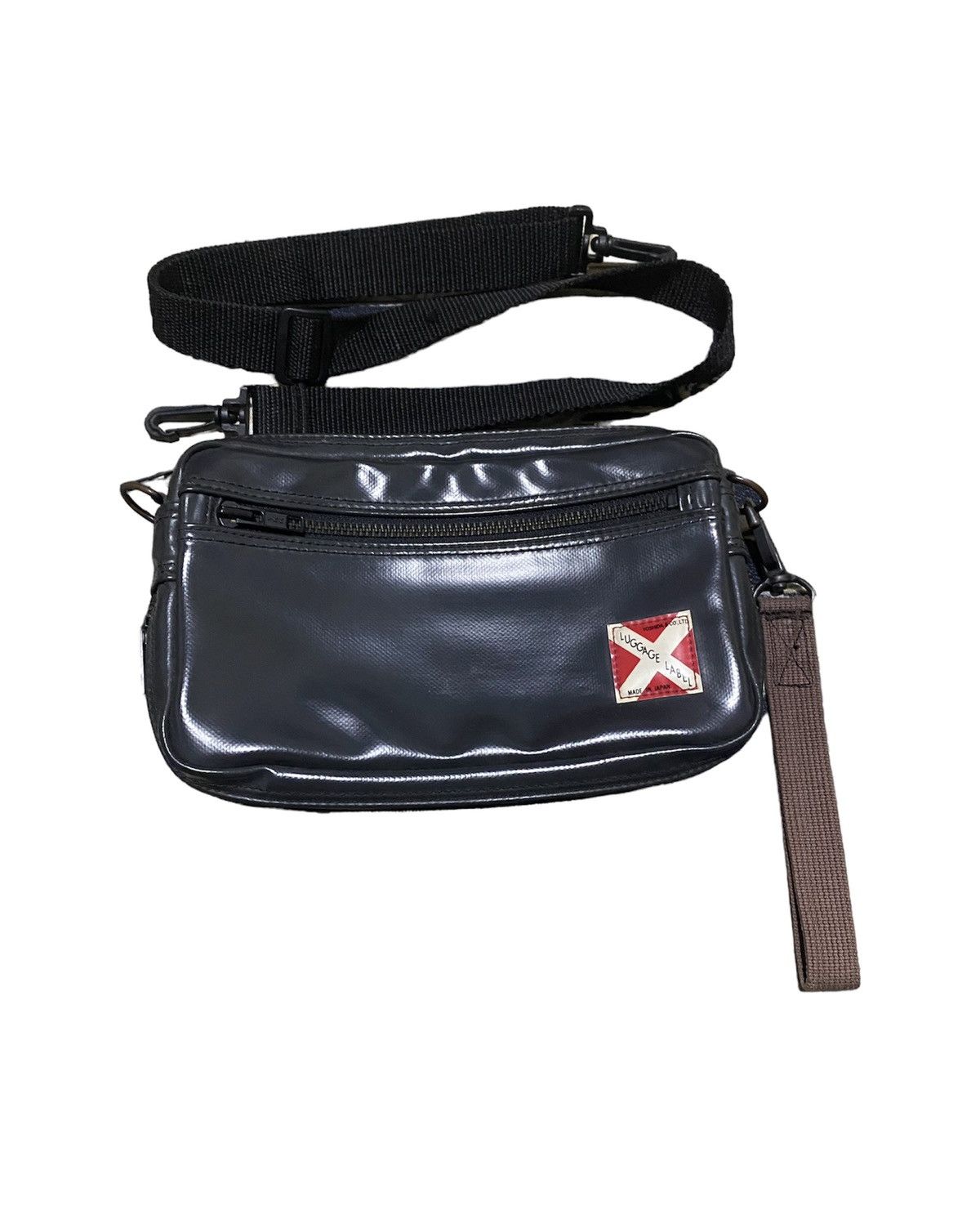 Yoshida PORTER LUGGAGE LABEL NEW LINER SHOULDER BAG Navy 960