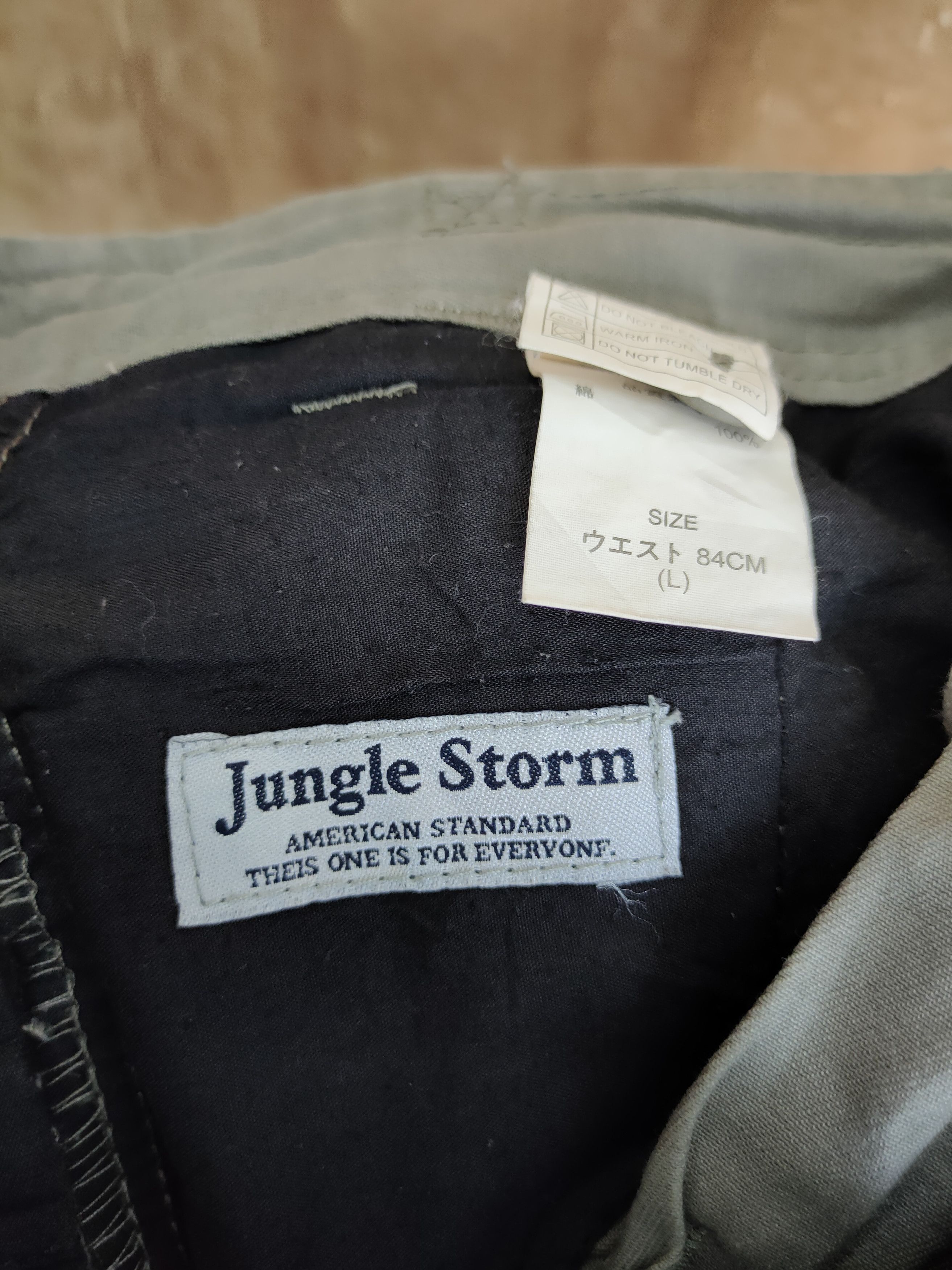 Japanese Brand DLL Jungle storm cargo pants multipocket streetwear #765 Size US 33 - 9 Thumbnail