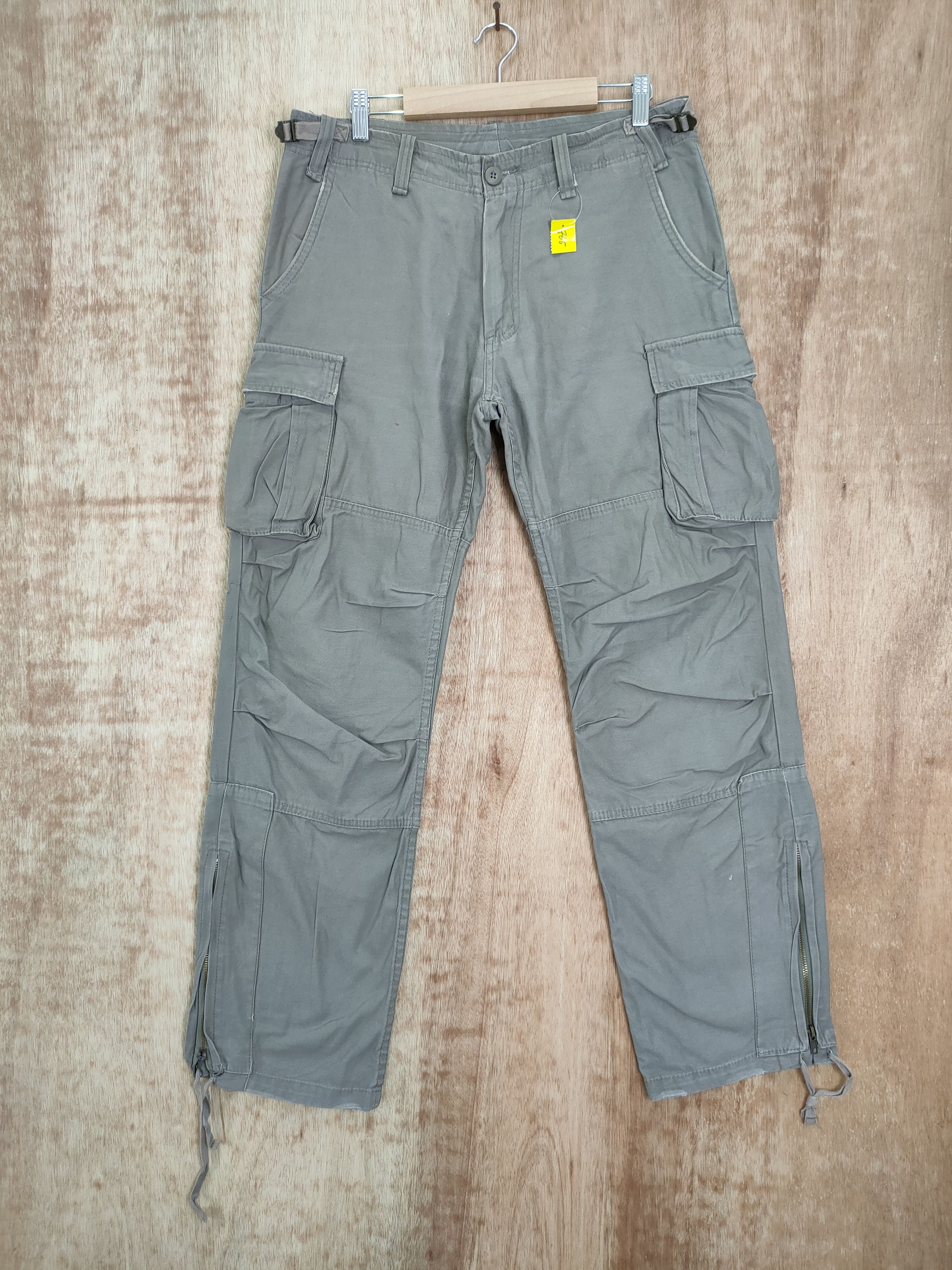 Japanese Brand DLL Jungle storm cargo pants multipocket streetwear #765 Size US 33 - 1 Thumbnail