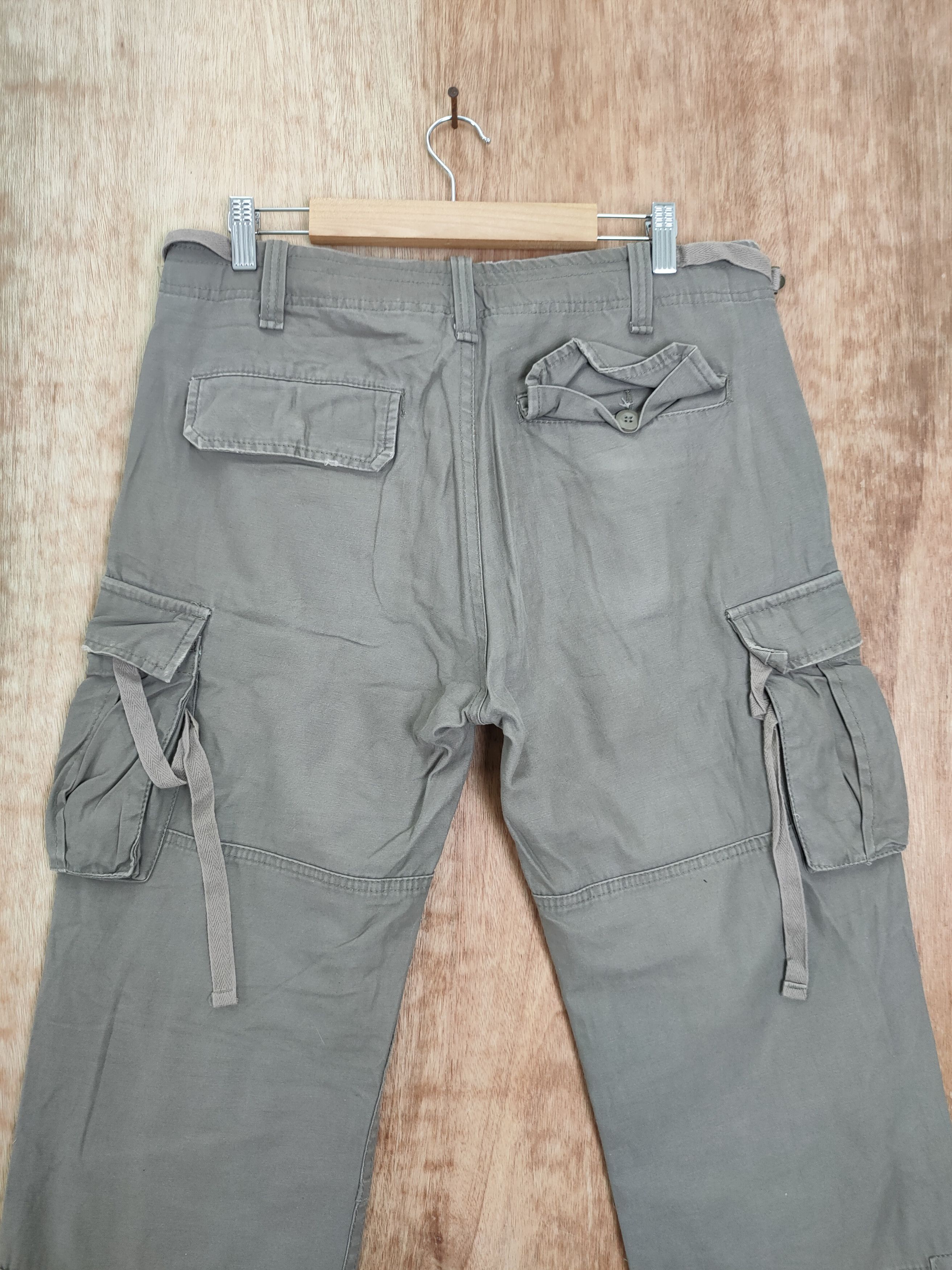 Japanese Brand DLL Jungle storm cargo pants multipocket streetwear #765 Size US 33 - 8 Thumbnail