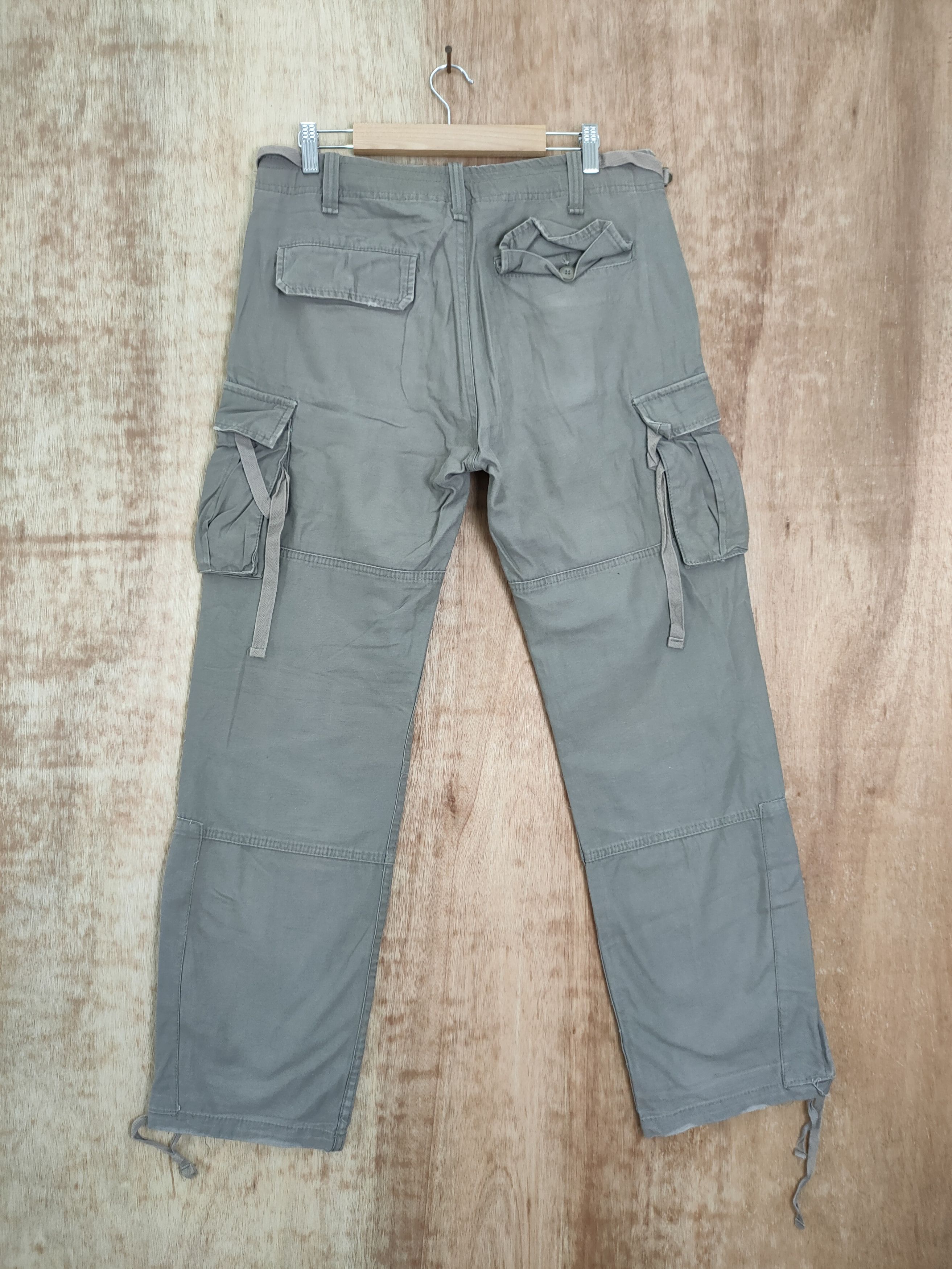 Japanese Brand DLL Jungle storm cargo pants multipocket streetwear #765 Size US 33 - 6 Thumbnail