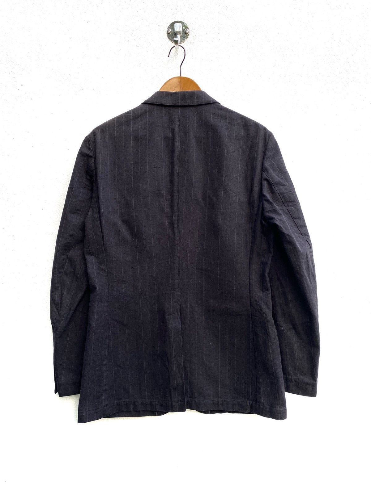 Yohji Yamamoto Against All Risks A.A.R Blazer Cotton Denim Size L Size US L / EU 52-54 / 3 - 3 Thumbnail