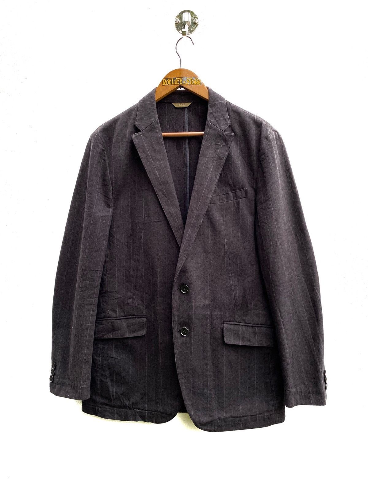 Yohji Yamamoto Against All Risks A.A.R Blazer Cotton Denim Size L Size US L / EU 52-54 / 3 - 1 Thumbnail