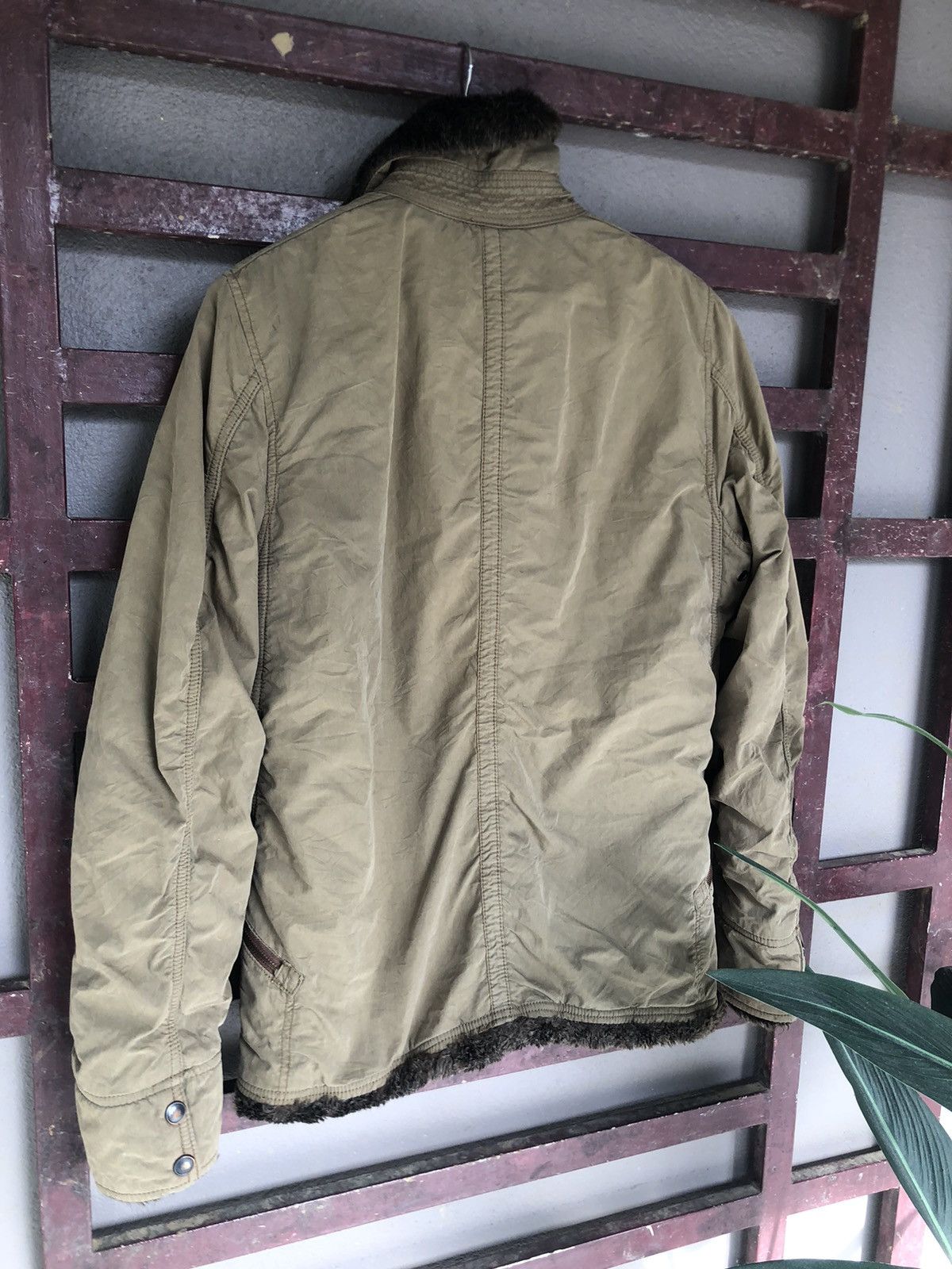 🔥Steal🔥Johnbull Kojima Japan Fur Jacket Multiple Pocket