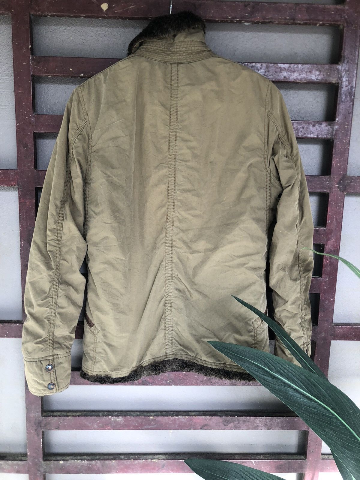 🔥Steal🔥Johnbull Kojima Japan Fur Jacket Multiple Pocket