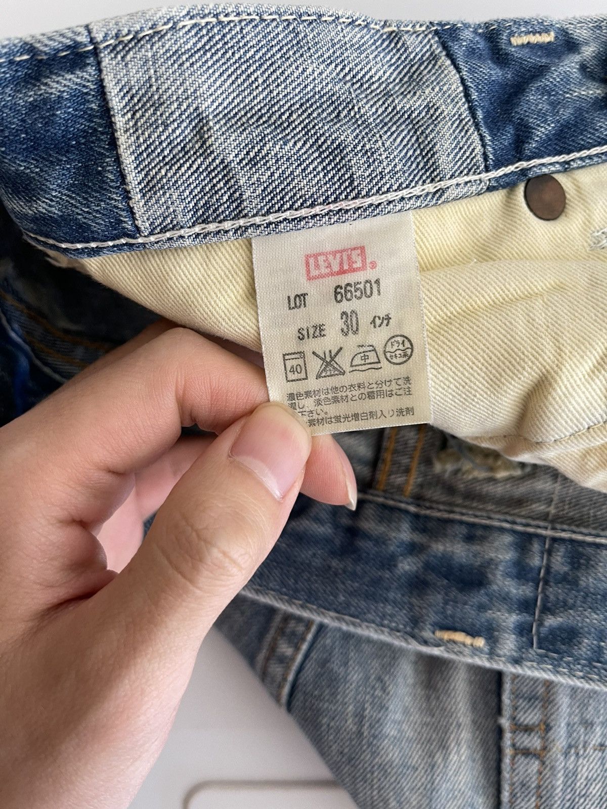 Levi's Vintage Clothing 66501 Made In Japan Size US 30 / EU 46 - 3 Thumbnail