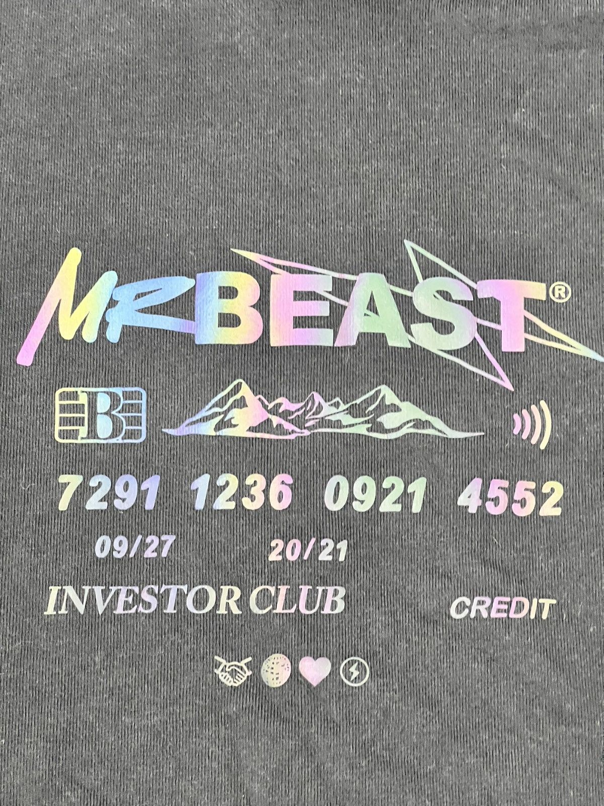Other Mr Beast Investor Club Reflective Hoodie Size US S / EU 44-46 / 1 - 2 Thumbnail