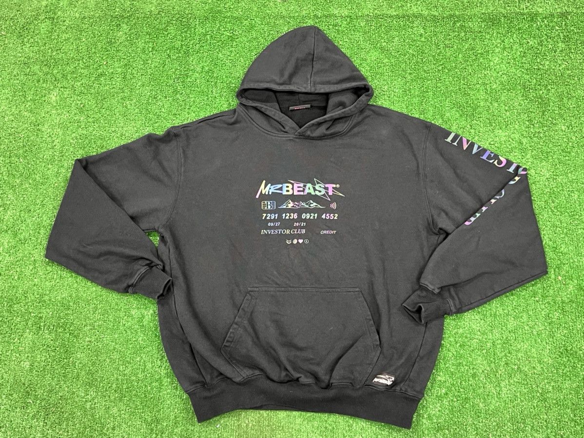 Other Mr Beast Investor Club Reflective Hoodie Size US S / EU 44-46 / 1 - 1 Thumbnail