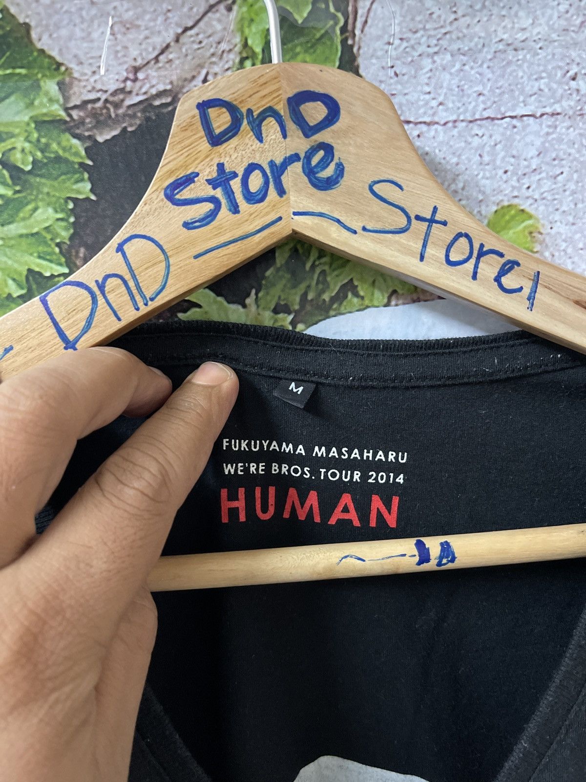 FUKUYAMA MASAHARU HUMAN TOUR 2014 TEE VERY RARE