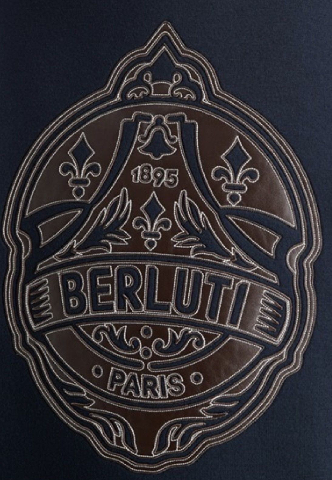 Berluti Berluti pullover sweatshirt full sleeves NWT leather patch Size US XS / EU 42 / 0 - 6 Thumbnail