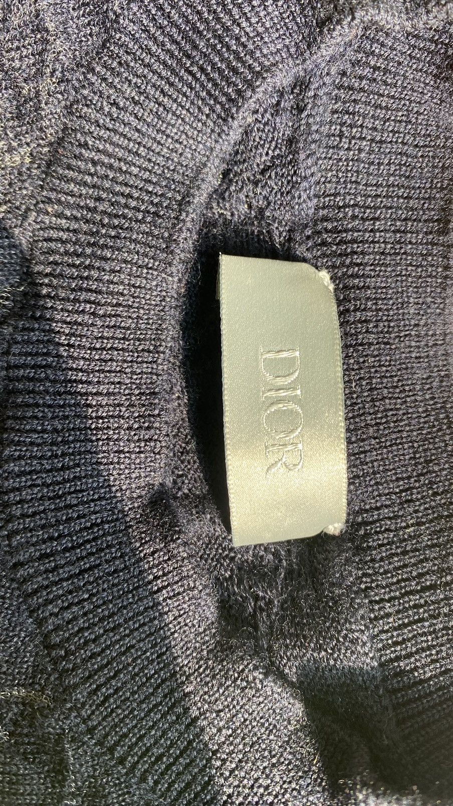 Dior Dior oblique see thru sweater knitwear excellent condition Size US S / EU 44-46 / 1 - 12 Thumbnail