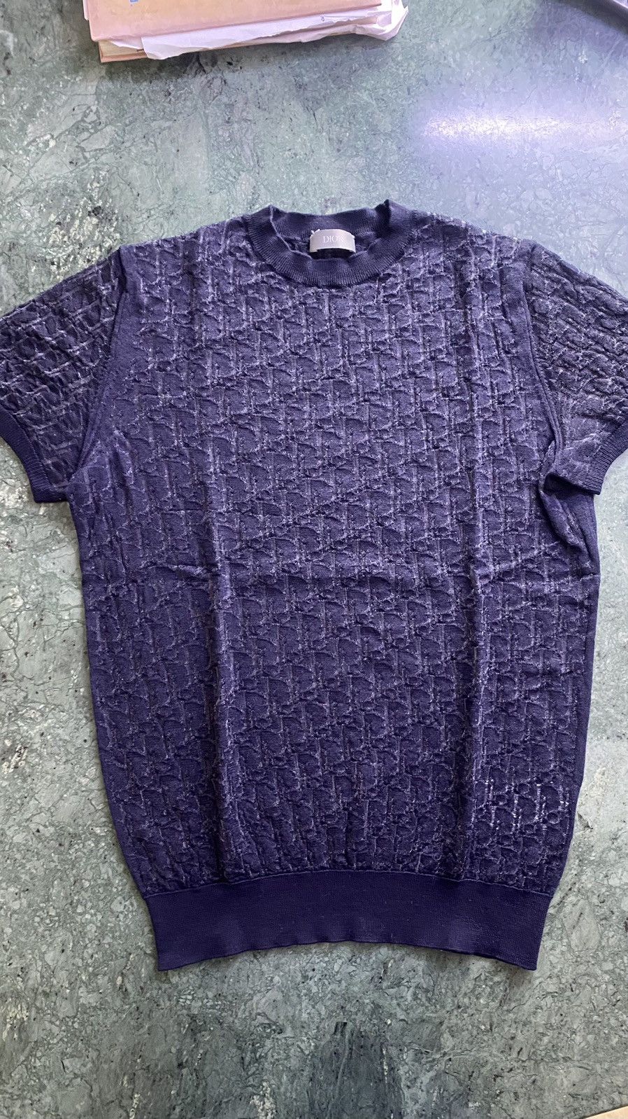 Dior Dior oblique see thru sweater knitwear excellent condition Size US S / EU 44-46 / 1 - 1 Thumbnail