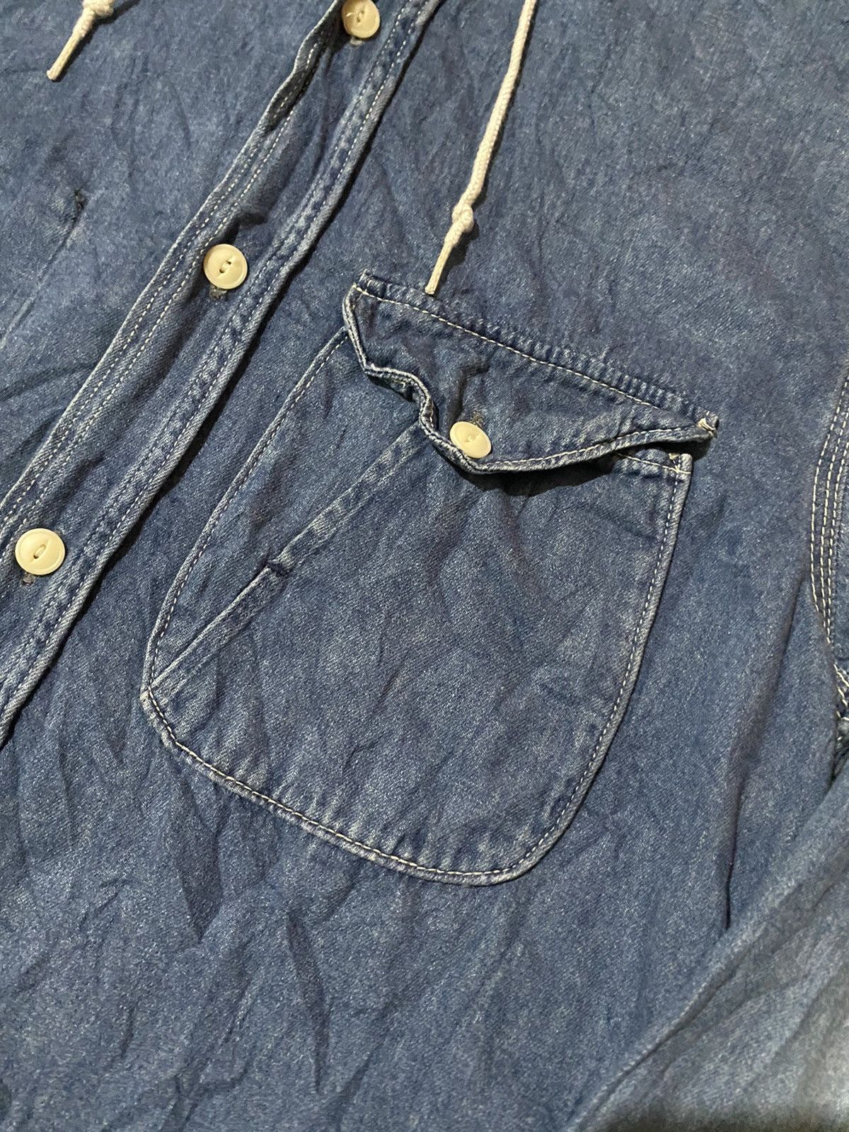 Spellbound 💥Vintage Spellbound Indigo Button Shirt Size US M / EU 48-50 / 2 - 3 Thumbnail